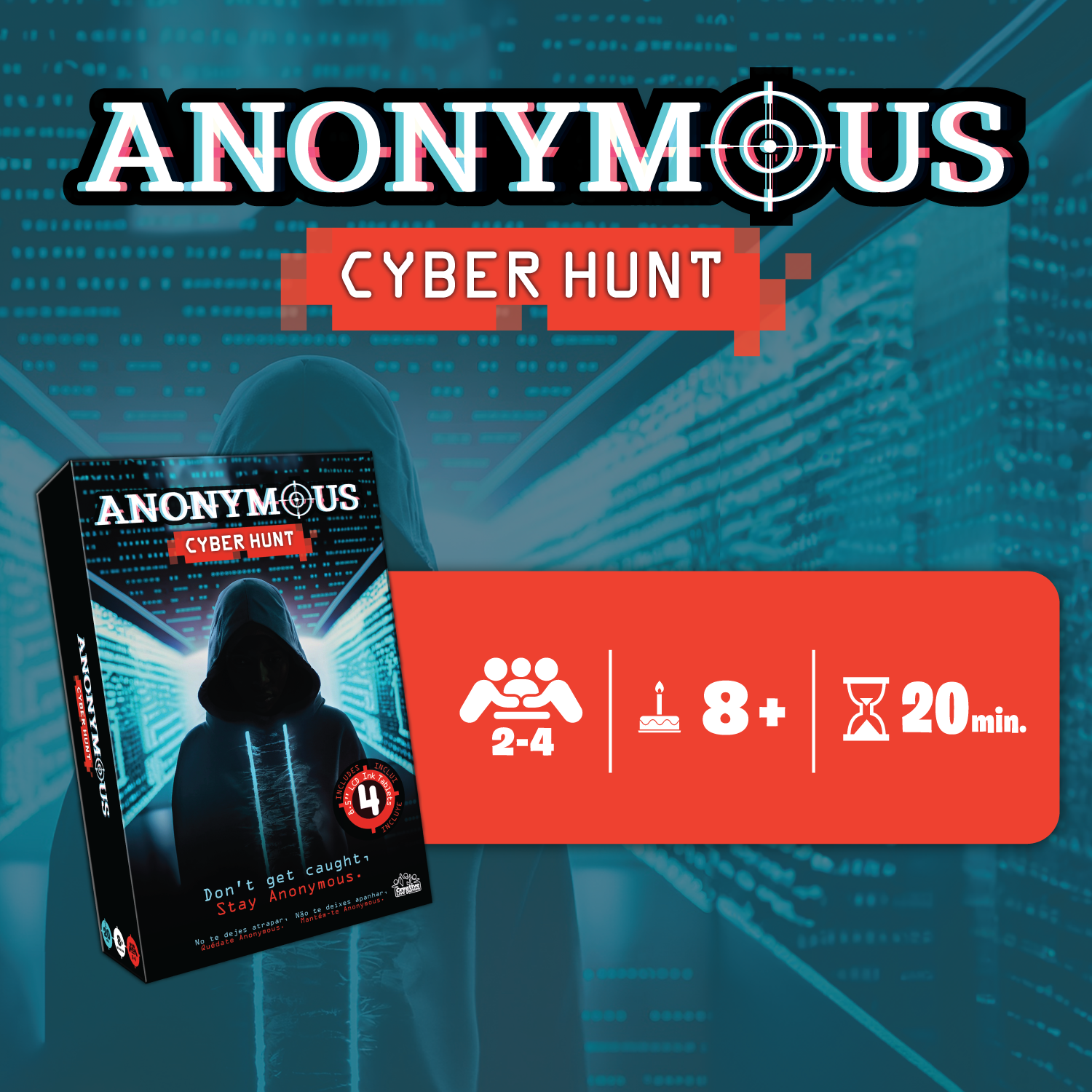 Anonymous Cyber Hunt - Creative Live Games