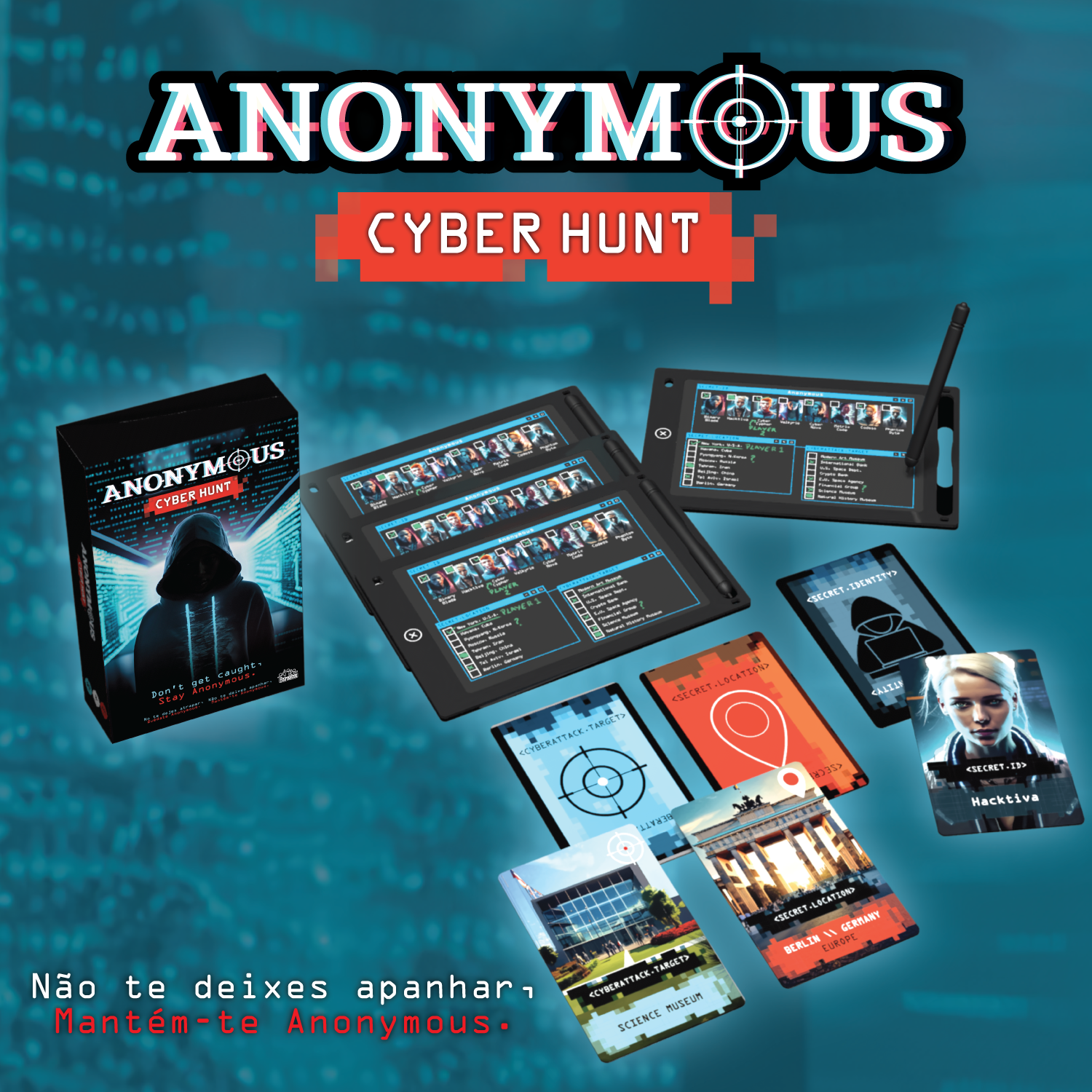 Anonymous Cyber Hunt - Creative Live Games