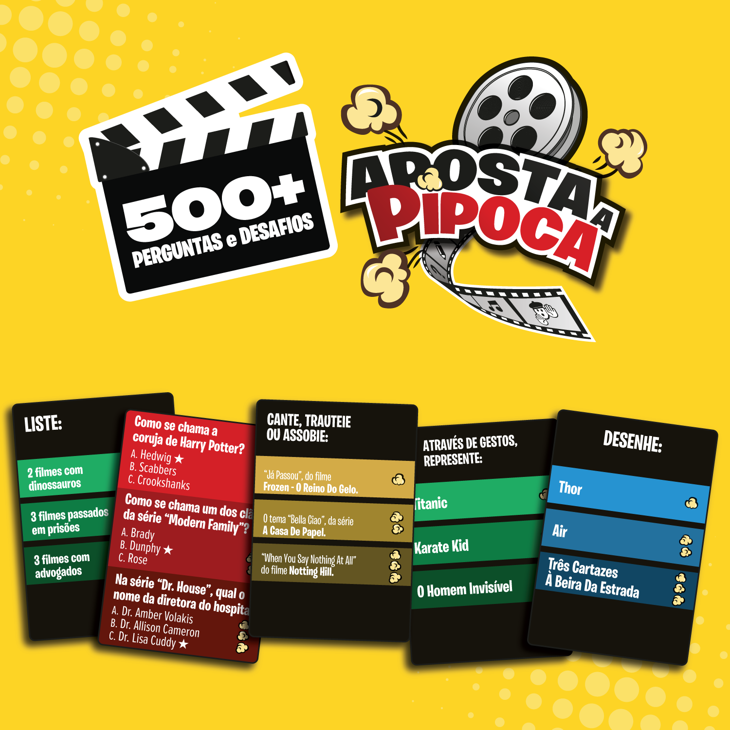 Apuesta las palomitas - Juegos creativos en vivo