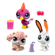 Littlest Pet Shop - Paquete de 3 mascotas #99-#101 