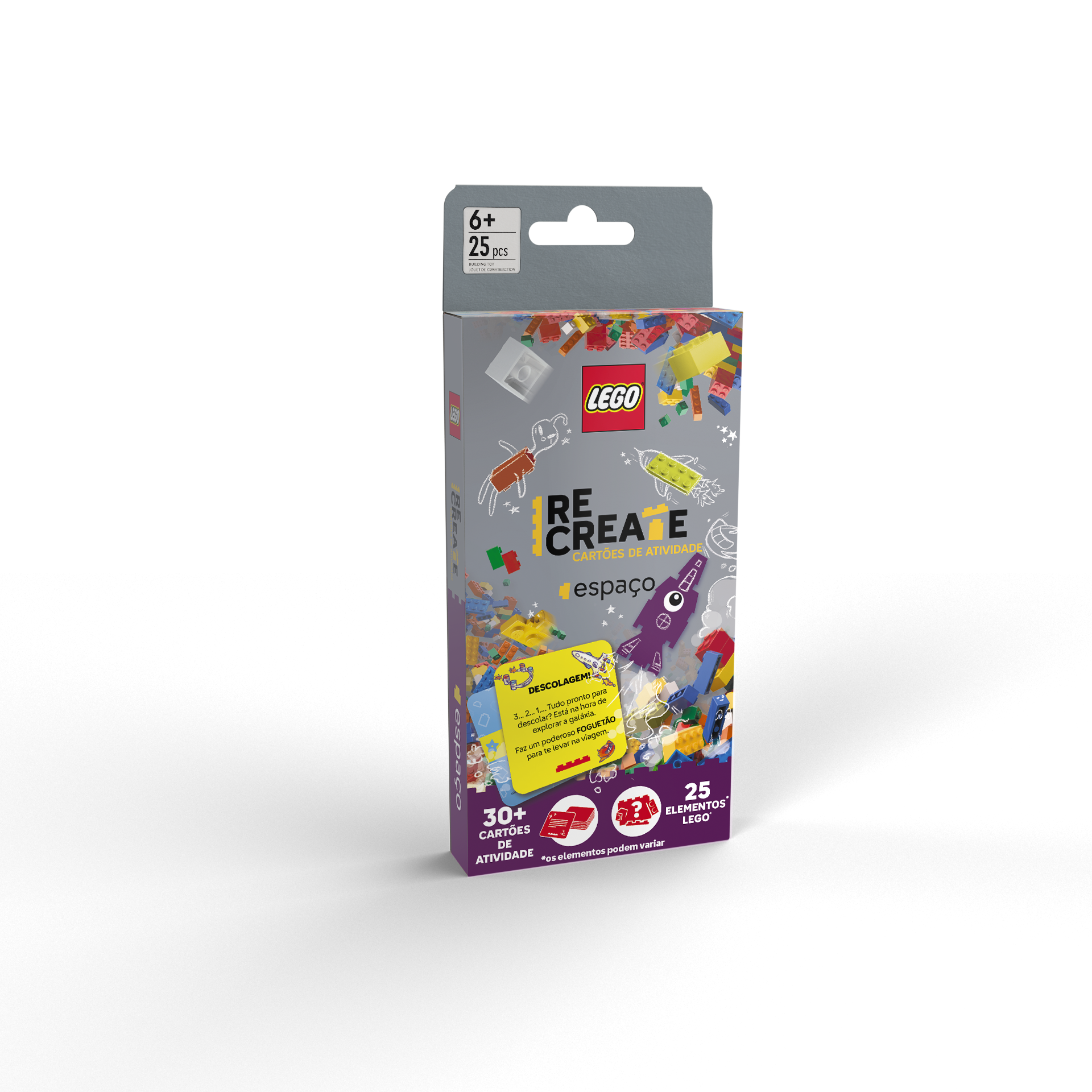 LEGO - Tarjeta de actividades - Espacio