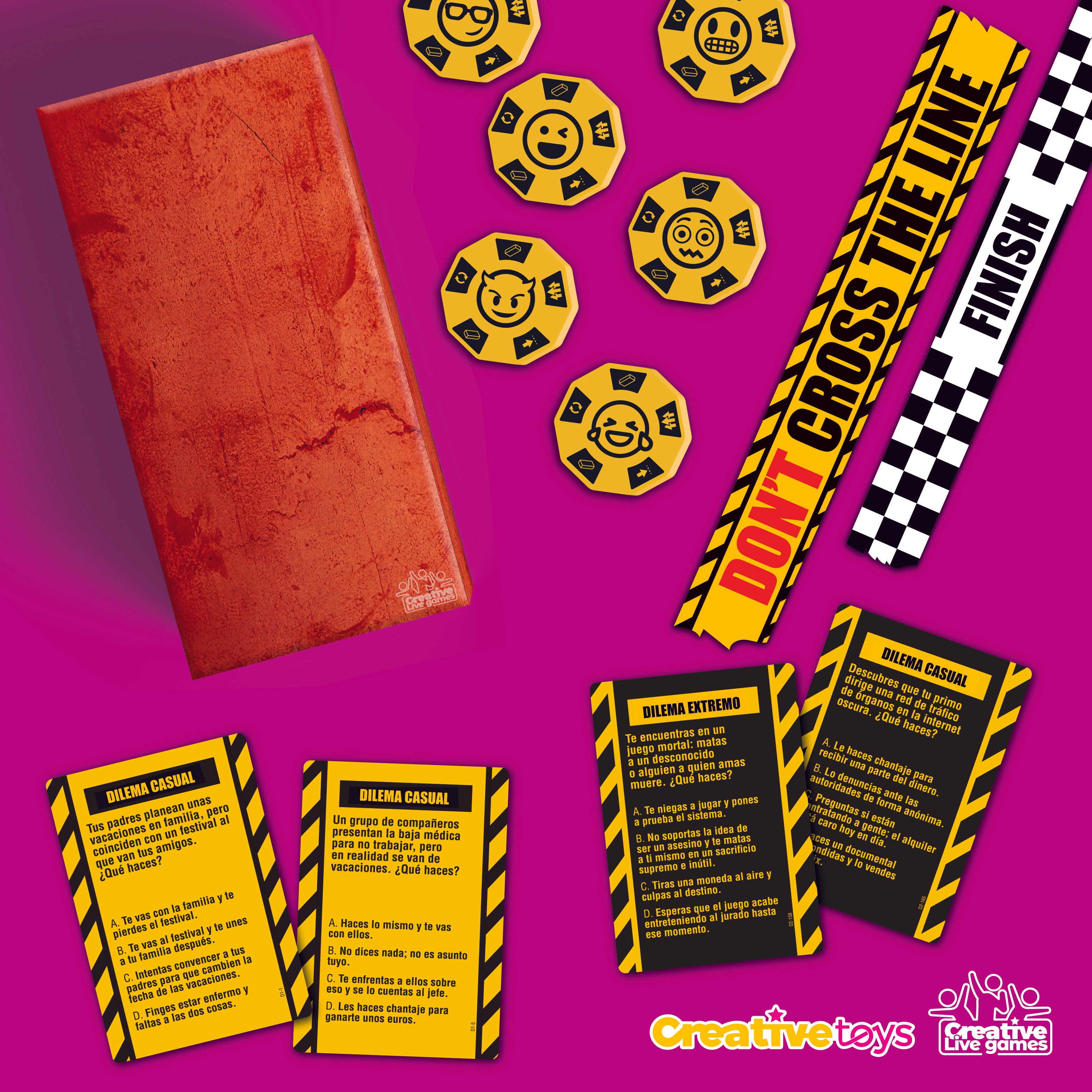 Cross the Line - Creative Live Games