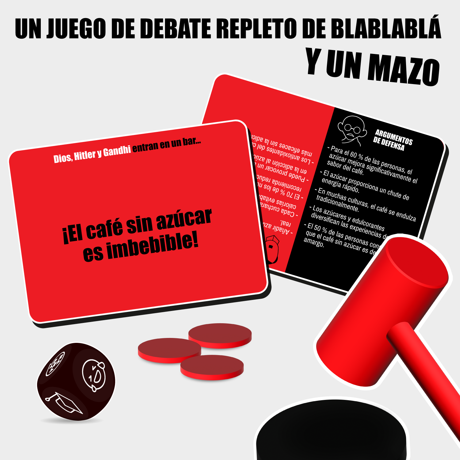 Dios, Hitler y Gandhi entran en un bar... - Creative Live Games