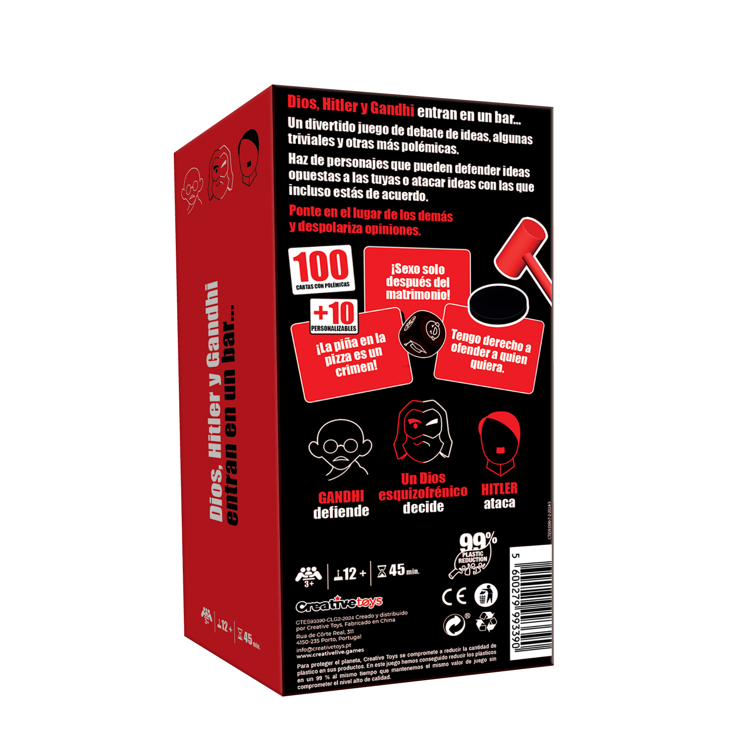 Dios, Hitler y Gandhi entran en un bar... - Creative Live Games