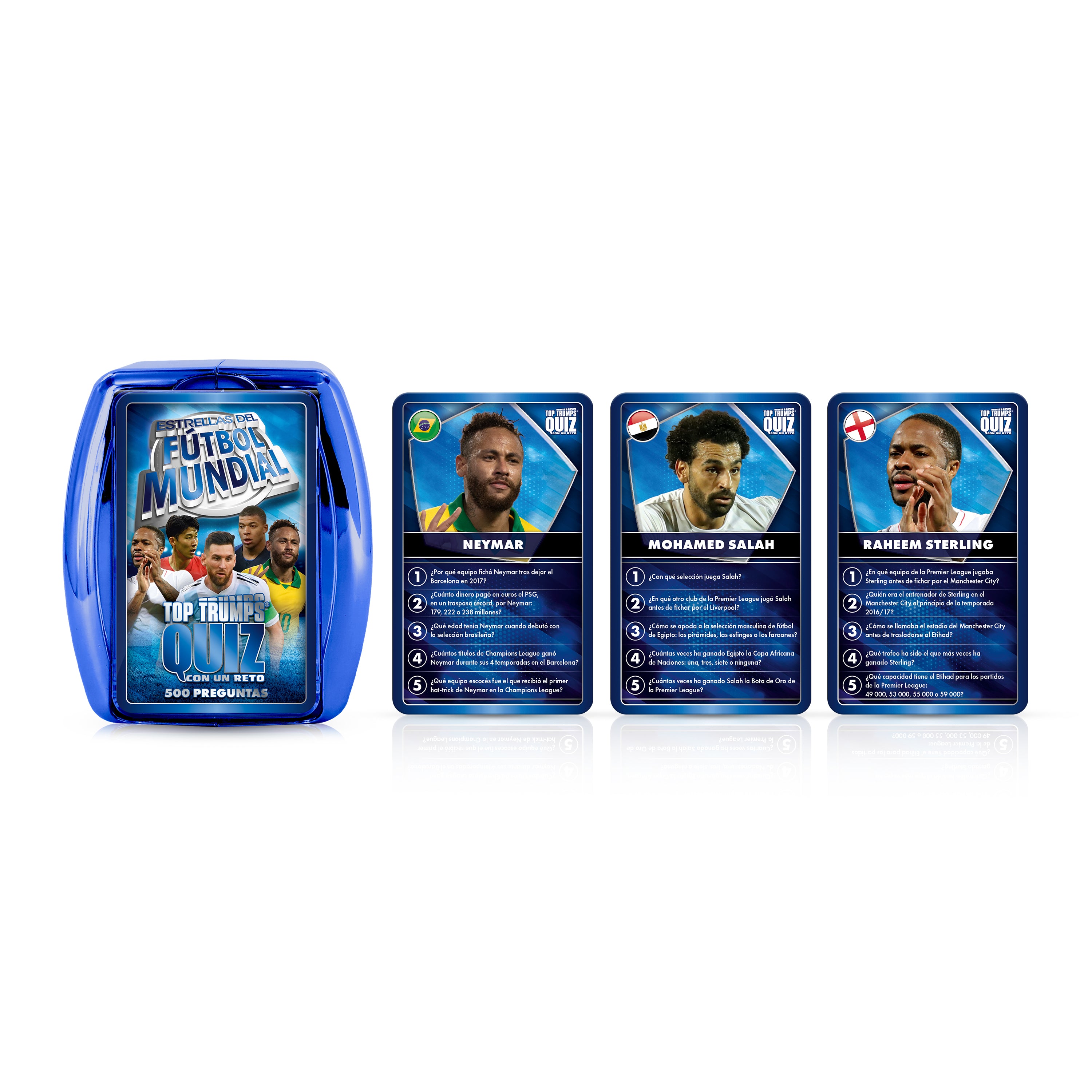 Quiz: Estrellas del fútbol mundial (Versión en español)