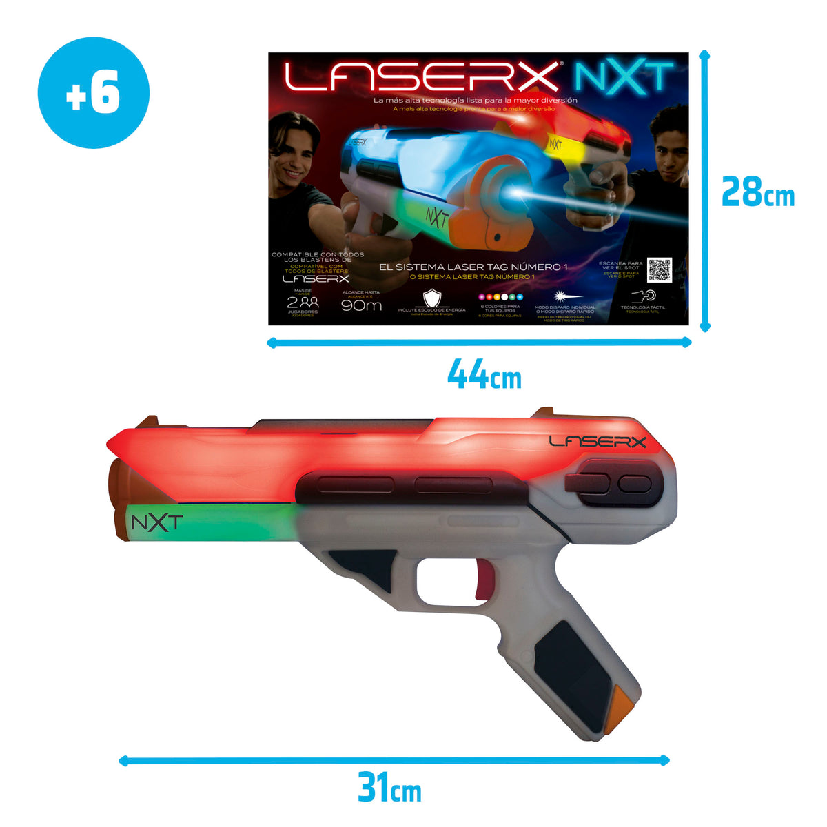 Laser X Next Level Pack Dúo - Nueva Edición