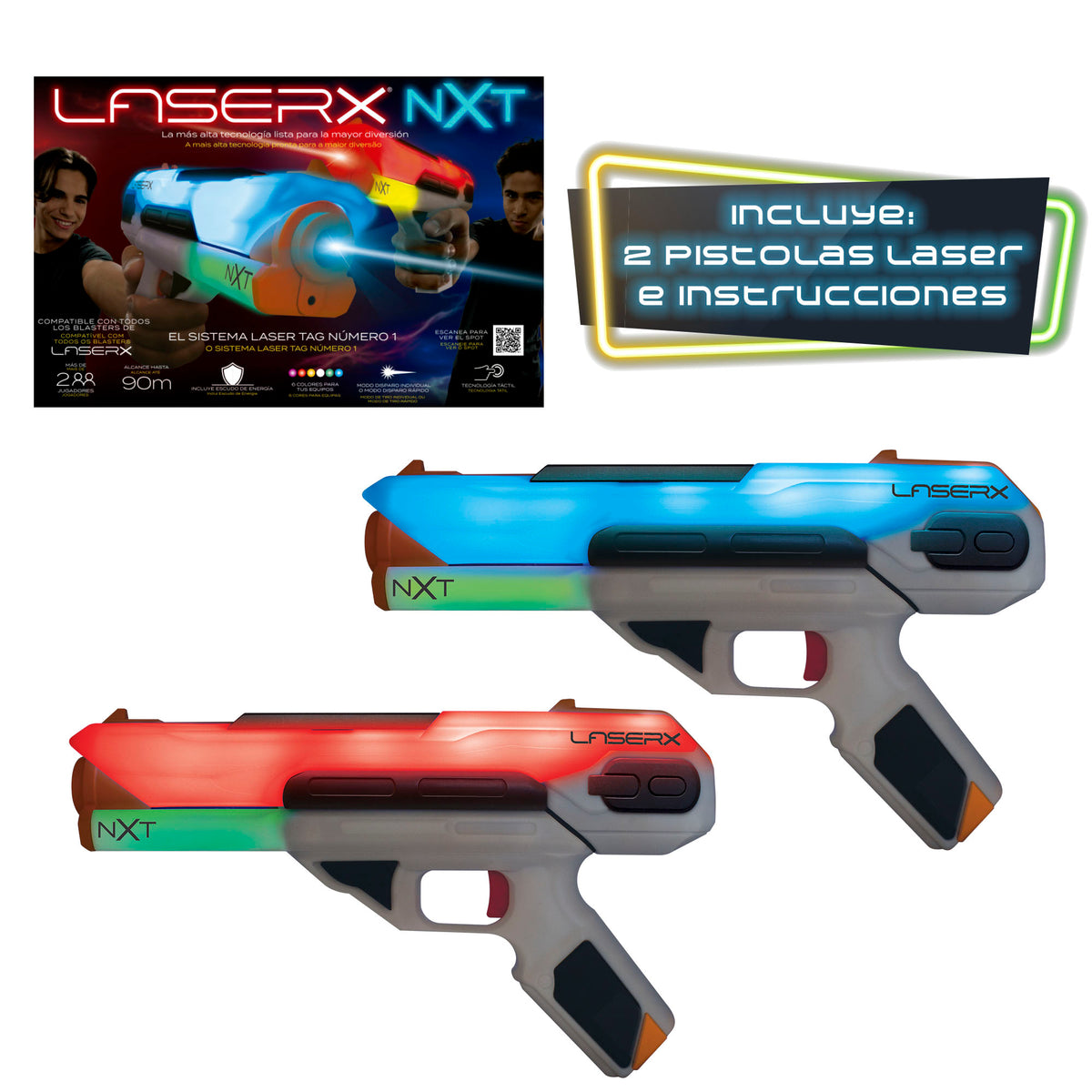 Laser X Next Level Pack Dúo - Nueva Edición