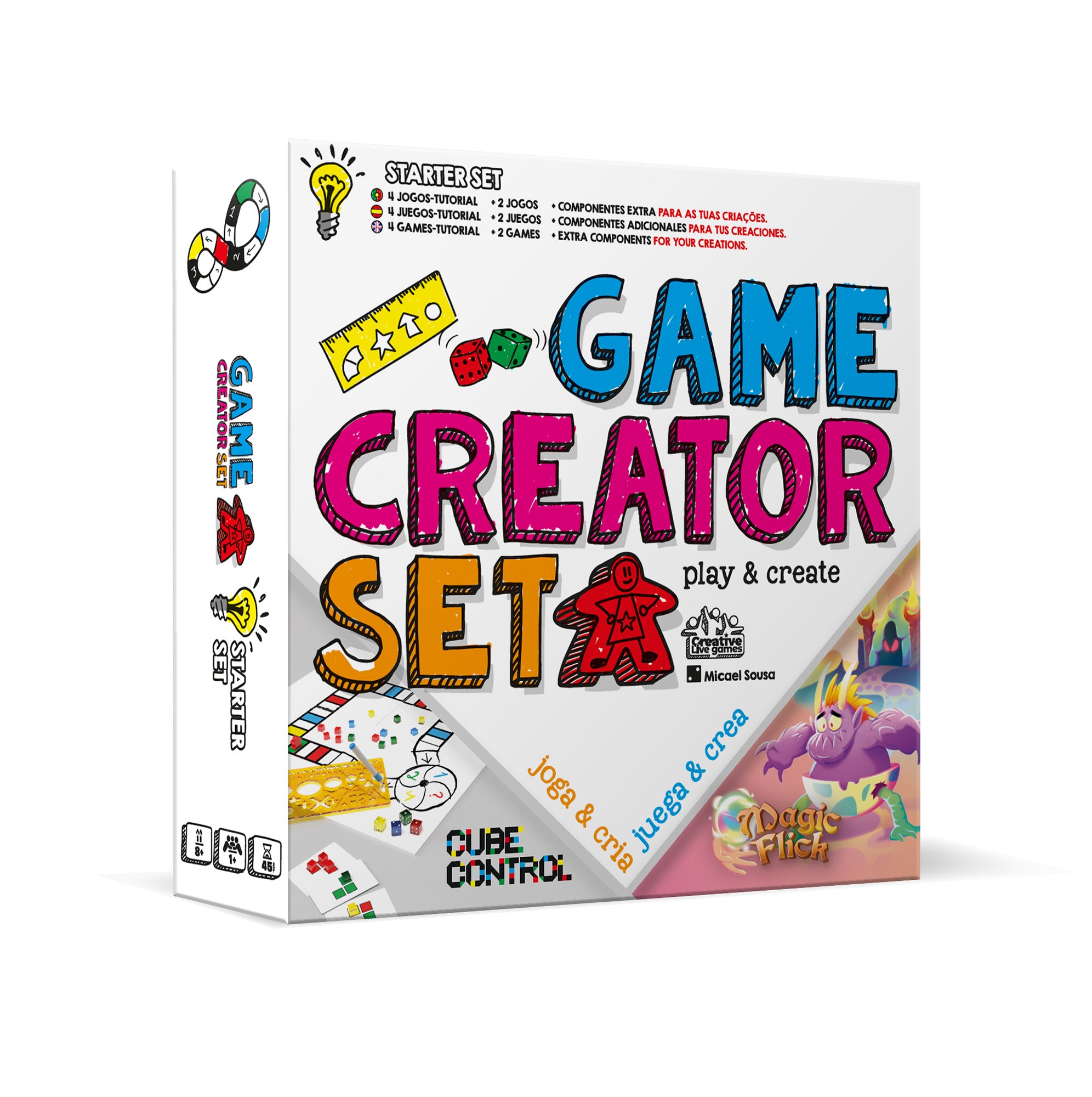 Kit para creadores de juegos - Juegos creativos en vivo