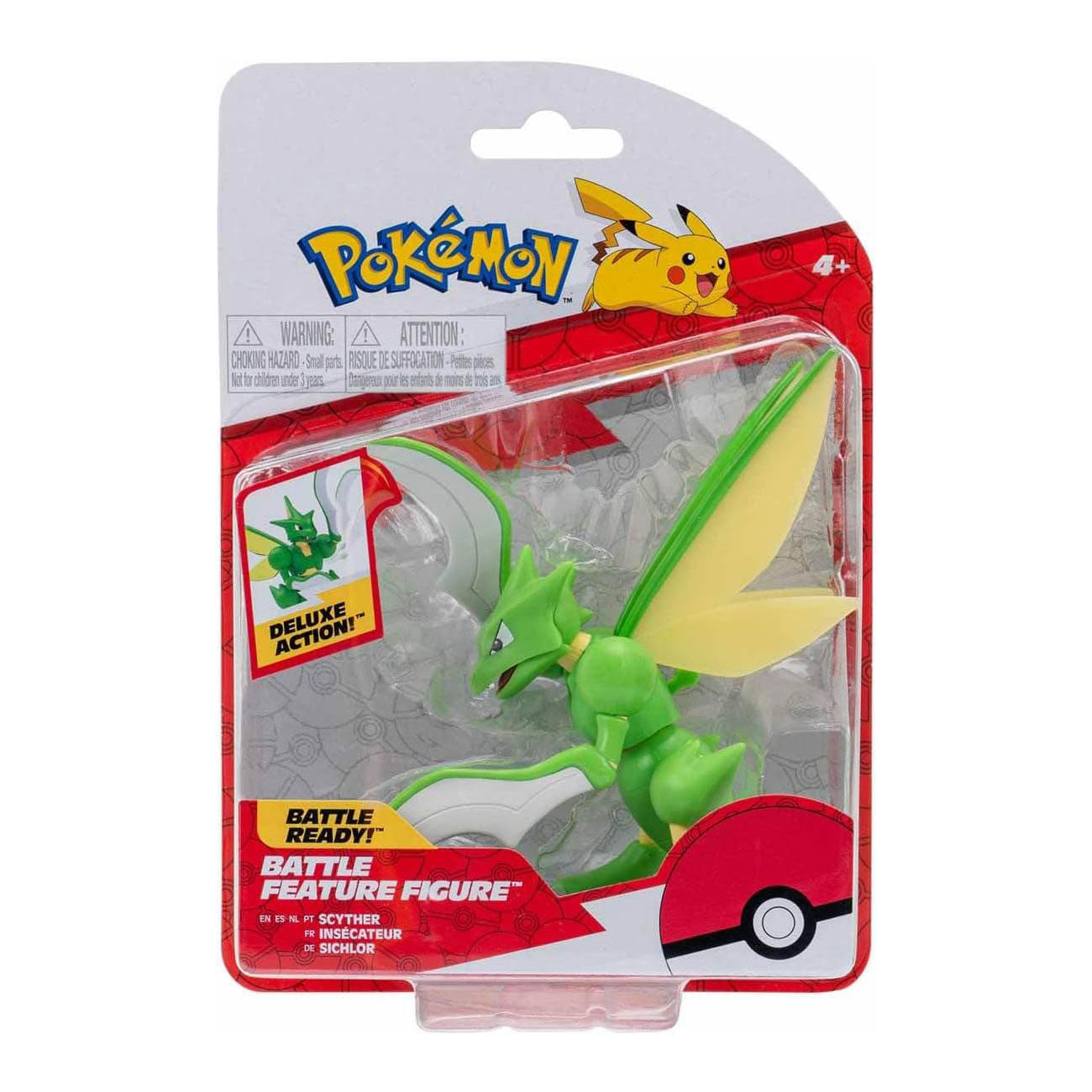 Figura de batalla Pokémon - Scyther
