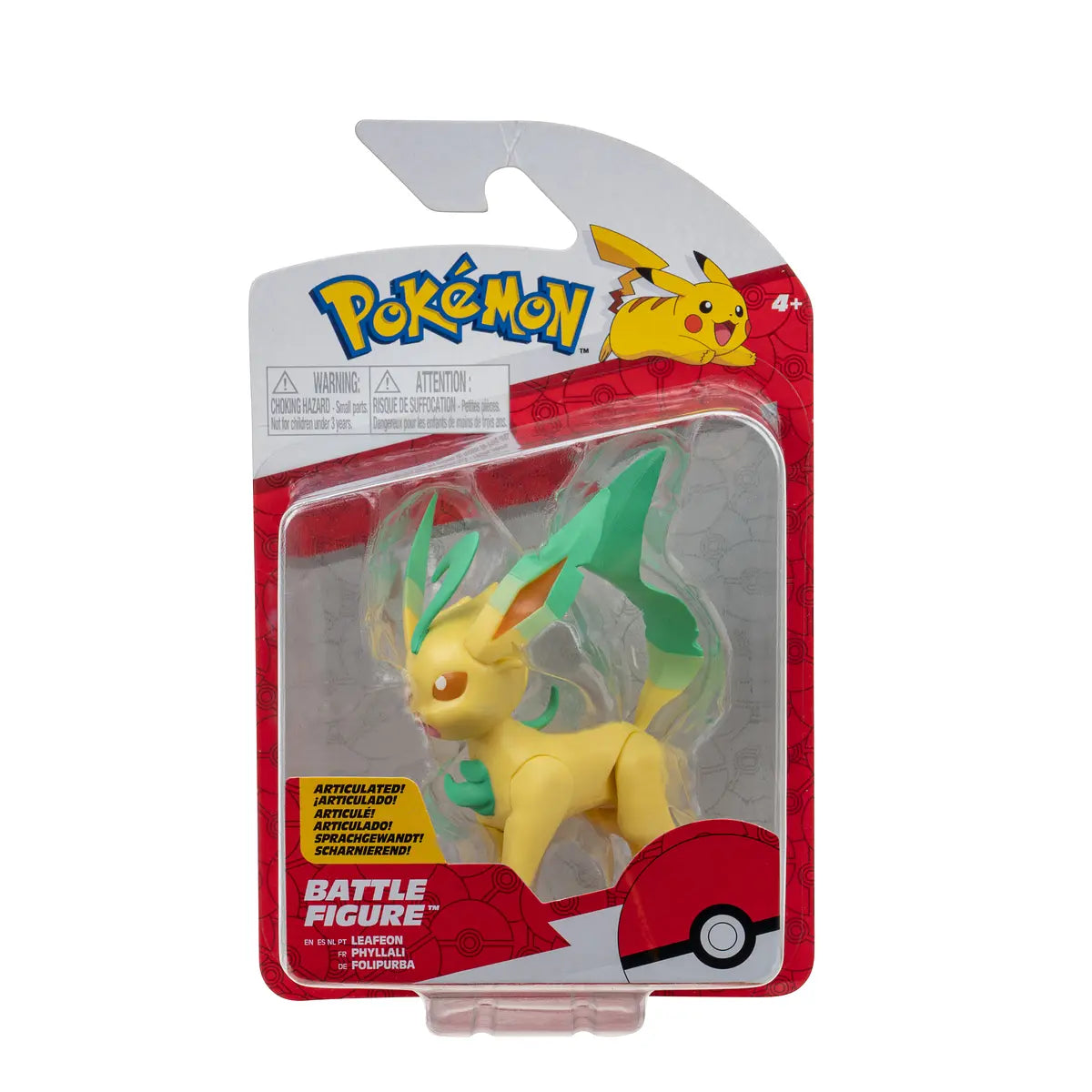 Figura de batalla Pokémon - Leafeon
