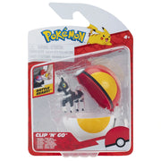 Pokémon Clip N' Go - Butzel + Bola Rápida