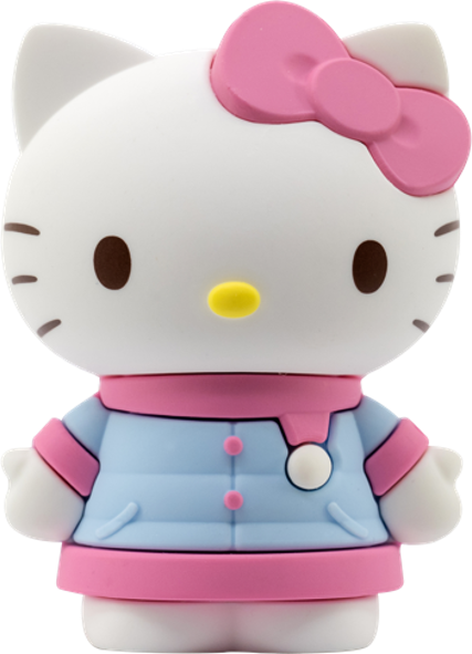 Figura de Hello Kitty vestida, 7 cm