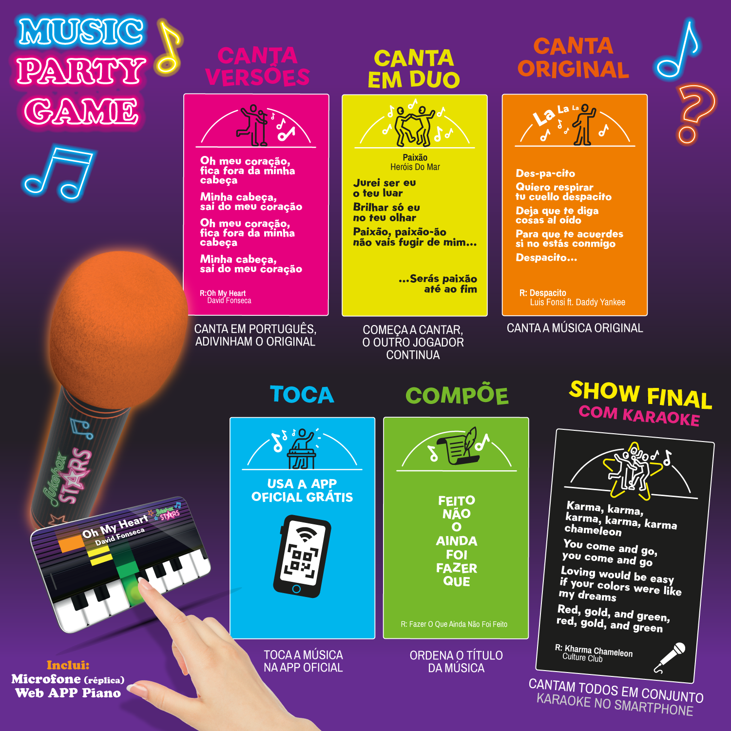 Juke Box Stars - Juegos creativos en vivo