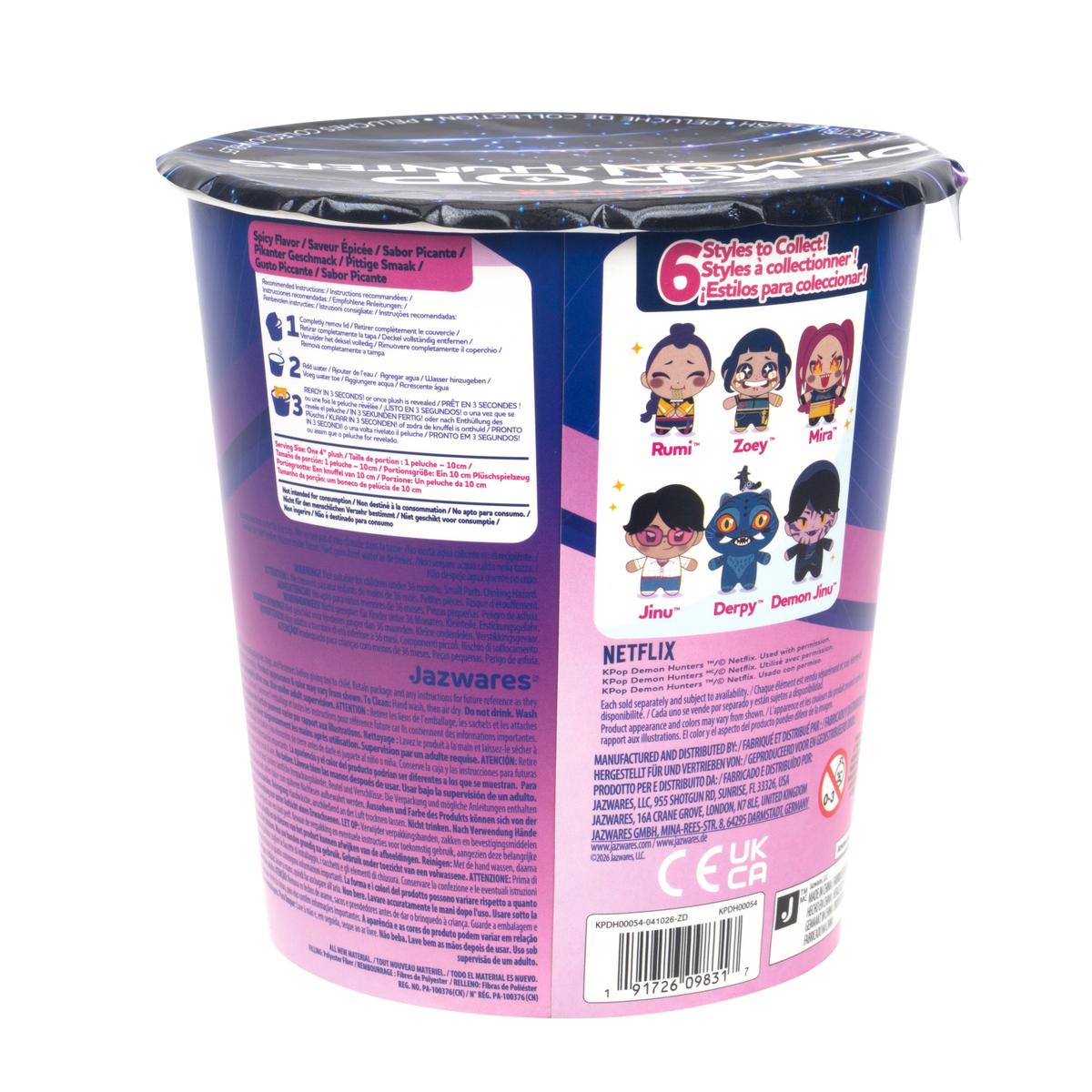 K-POP Demon Hunters Mini Ramen 7 cm