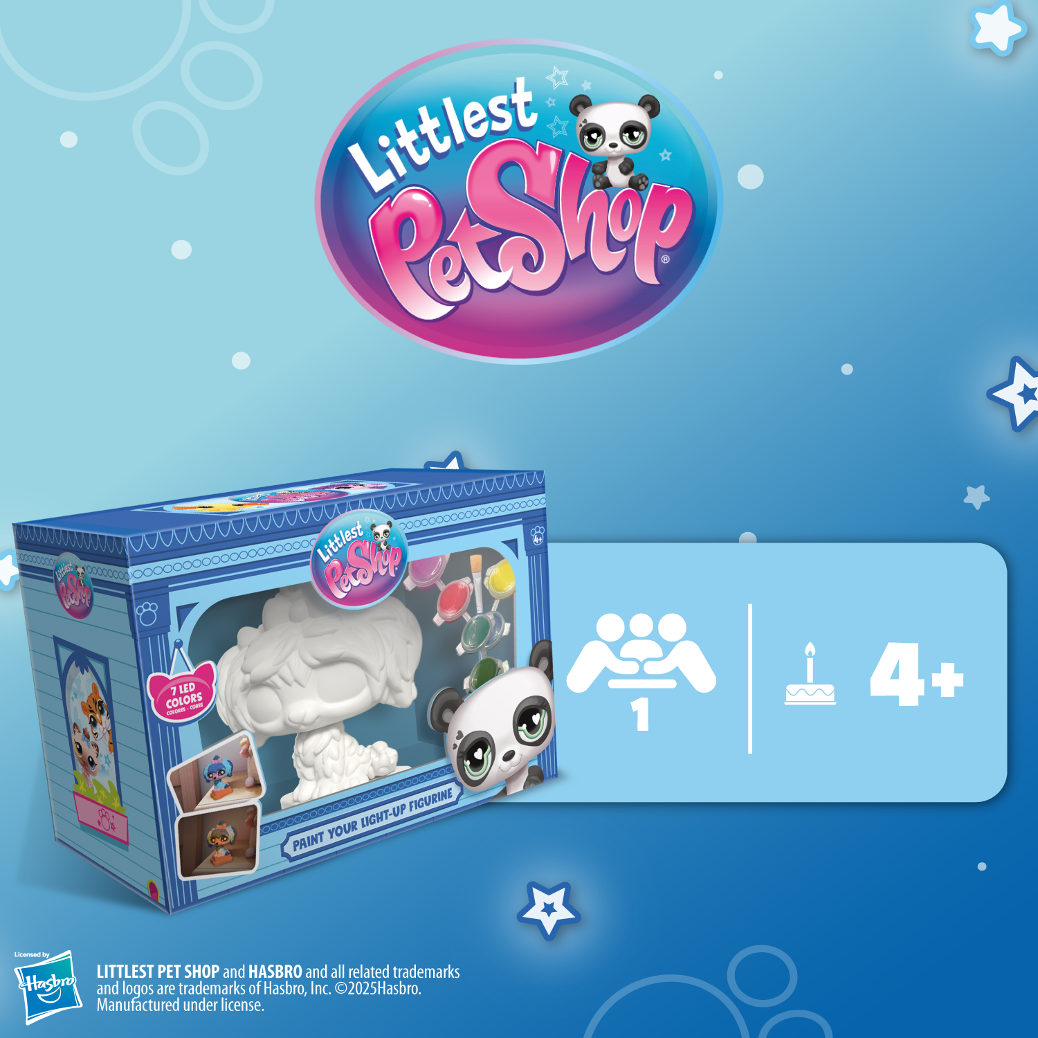Littlest Pet Shop - Pinta tu figura luminosa