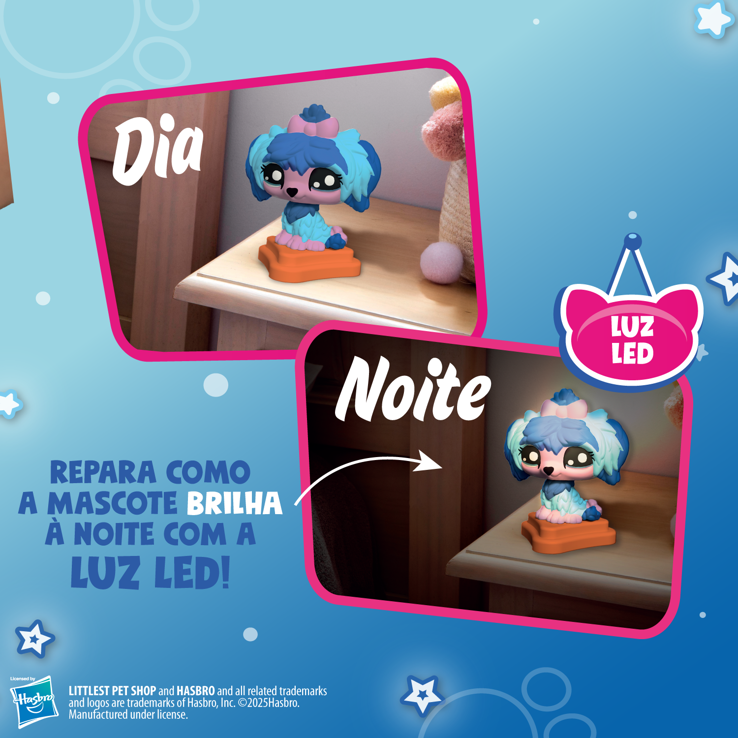 Littlest Pet Shop - Pinta tu figura luminosa
