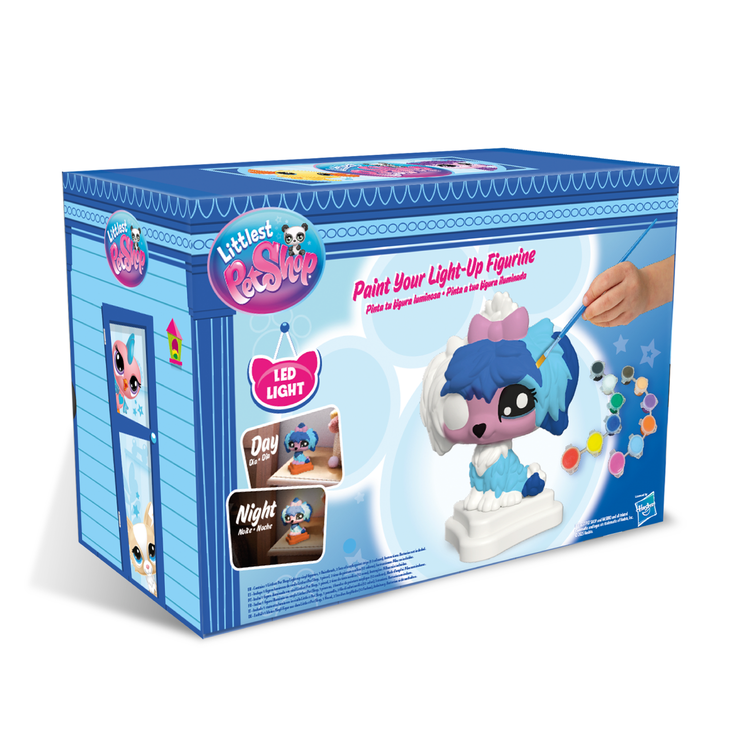 Littlest Pet Shop - Pinta tu figura luminosa