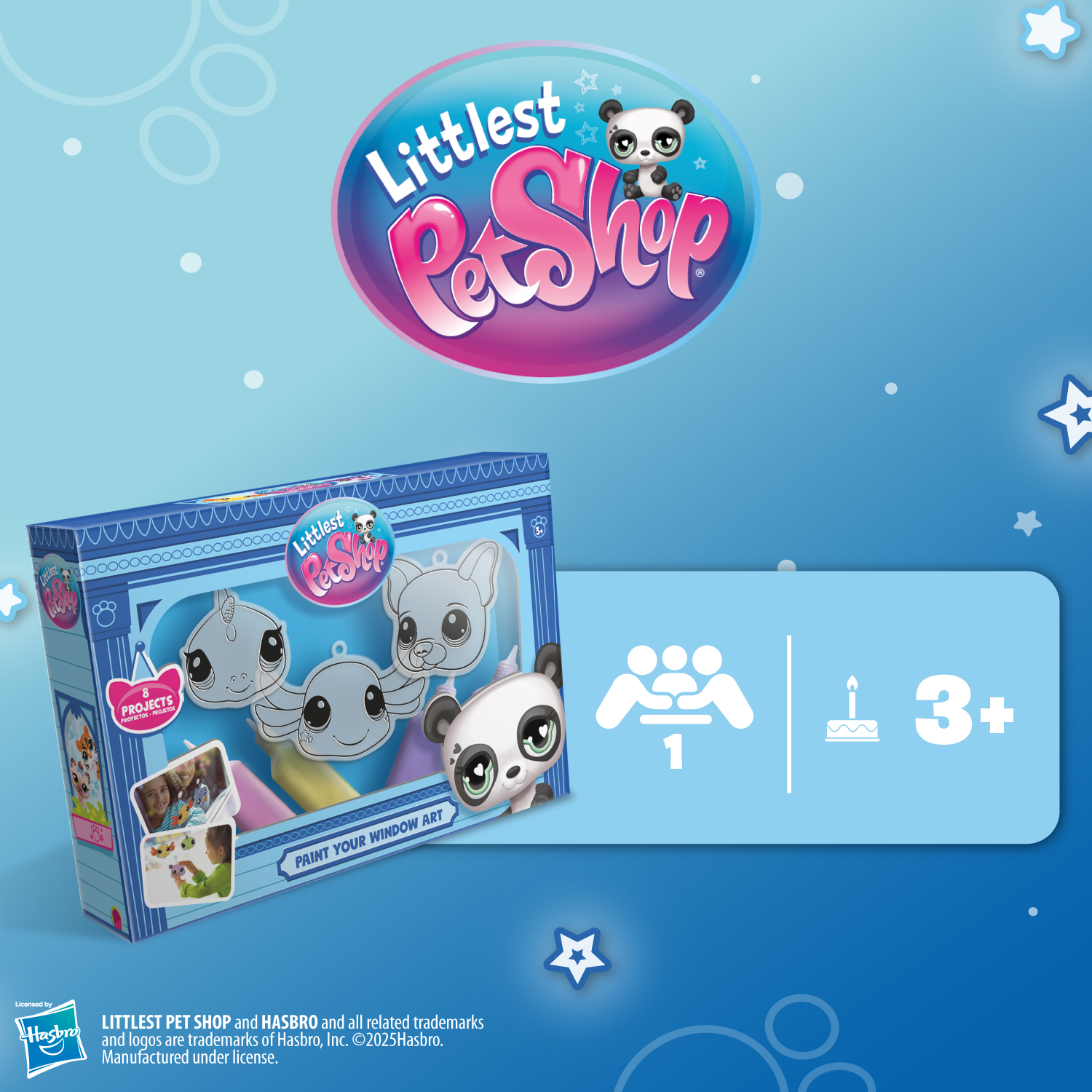 Littlest Pet Shop - Arte para pintar tu ventana