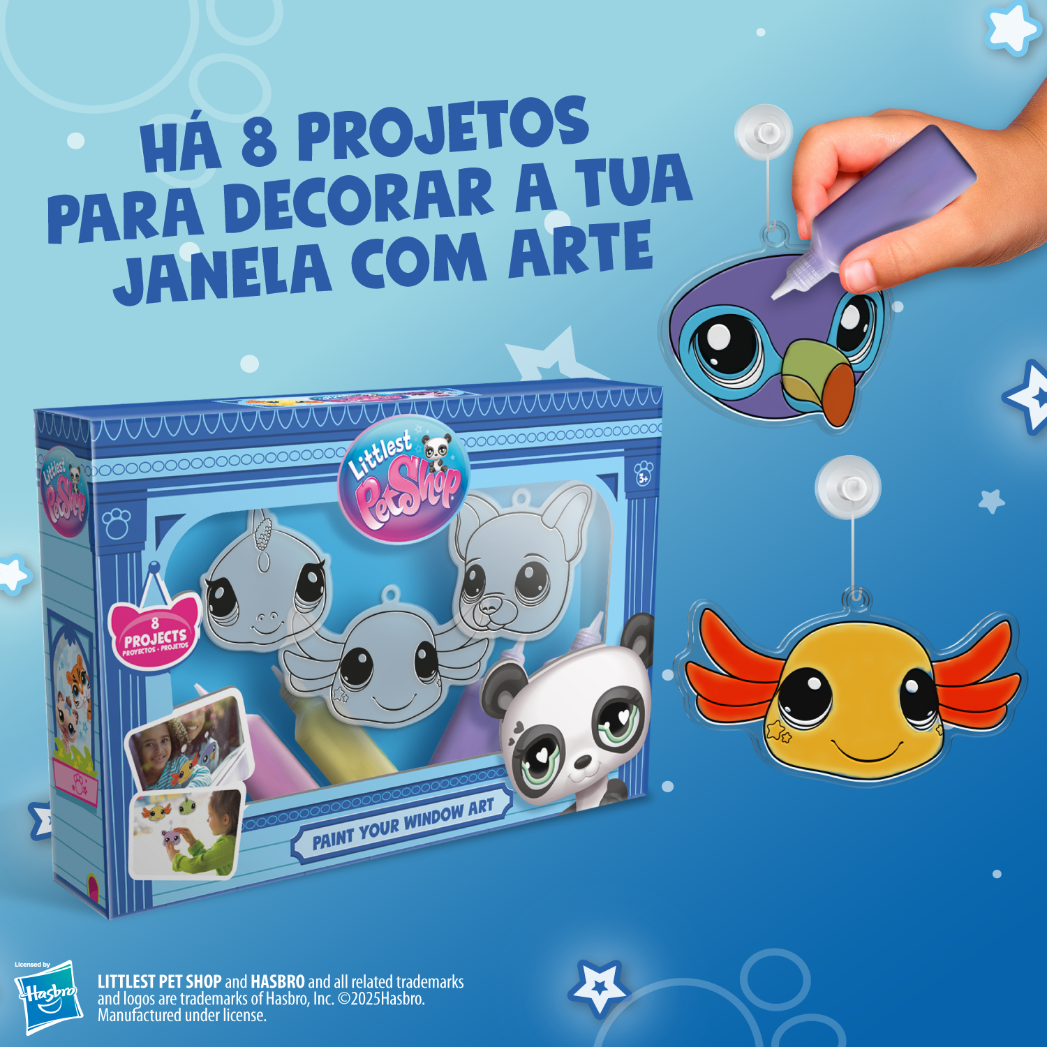 Littlest Pet Shop - Arte para pintar tu ventana