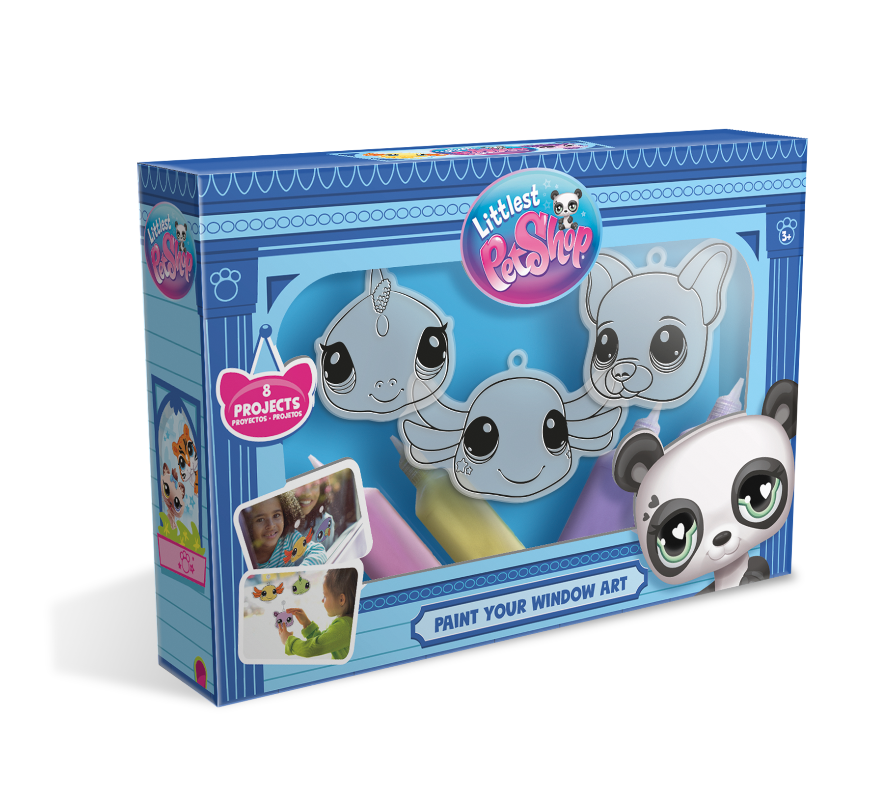 Littlest Pet Shop - Arte para pintar tu ventana