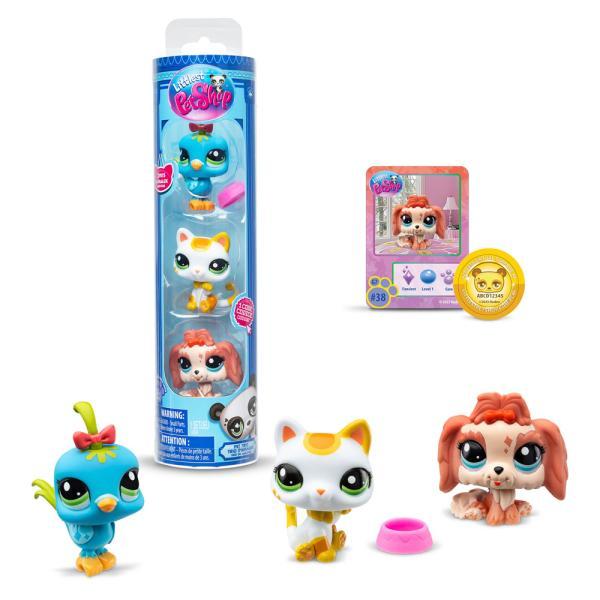 Littlest Pet Shop - Paquete de 3 mascotas #38-#40