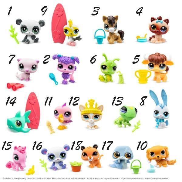 Littlest Pet Shop - Mascota - Serie 1 - Figura n.° 3