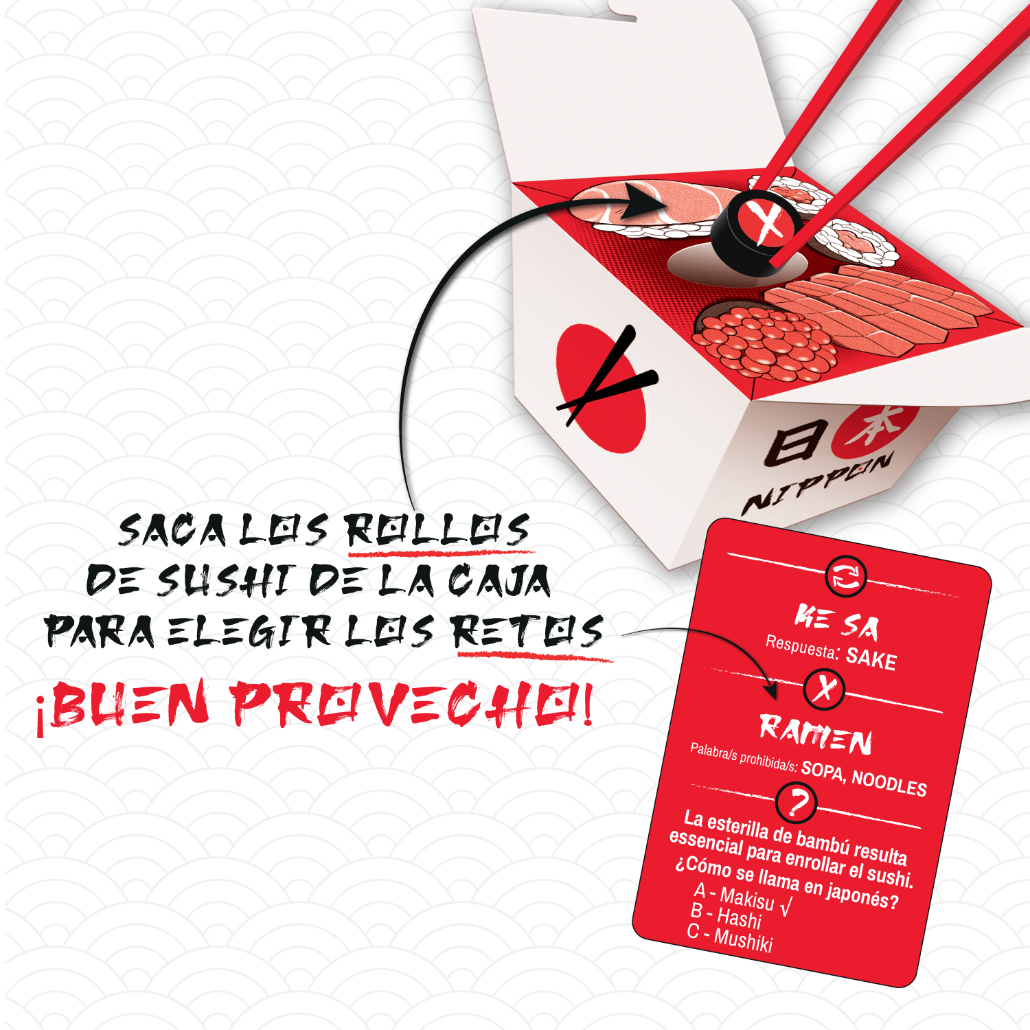 Nippon Party Game ES - Juegos creativos en vivo