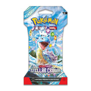 Pokémon Trading Card Games -  Stellar Crown – Sleeved Booster