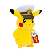 Pokémon - Peluche Capitán Pikachu 21 cm