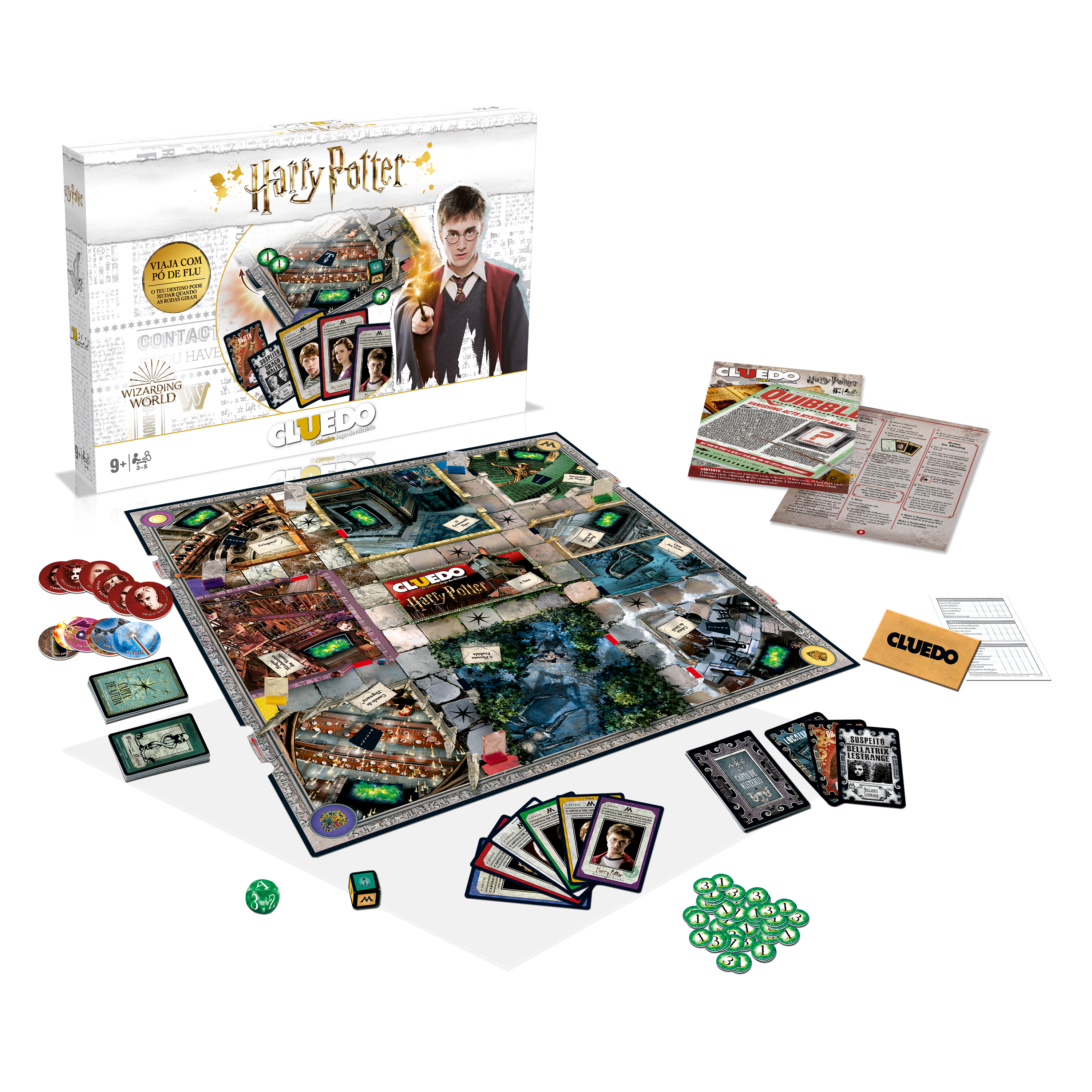 Cluedo - Harry Potter (Versión en portugués)