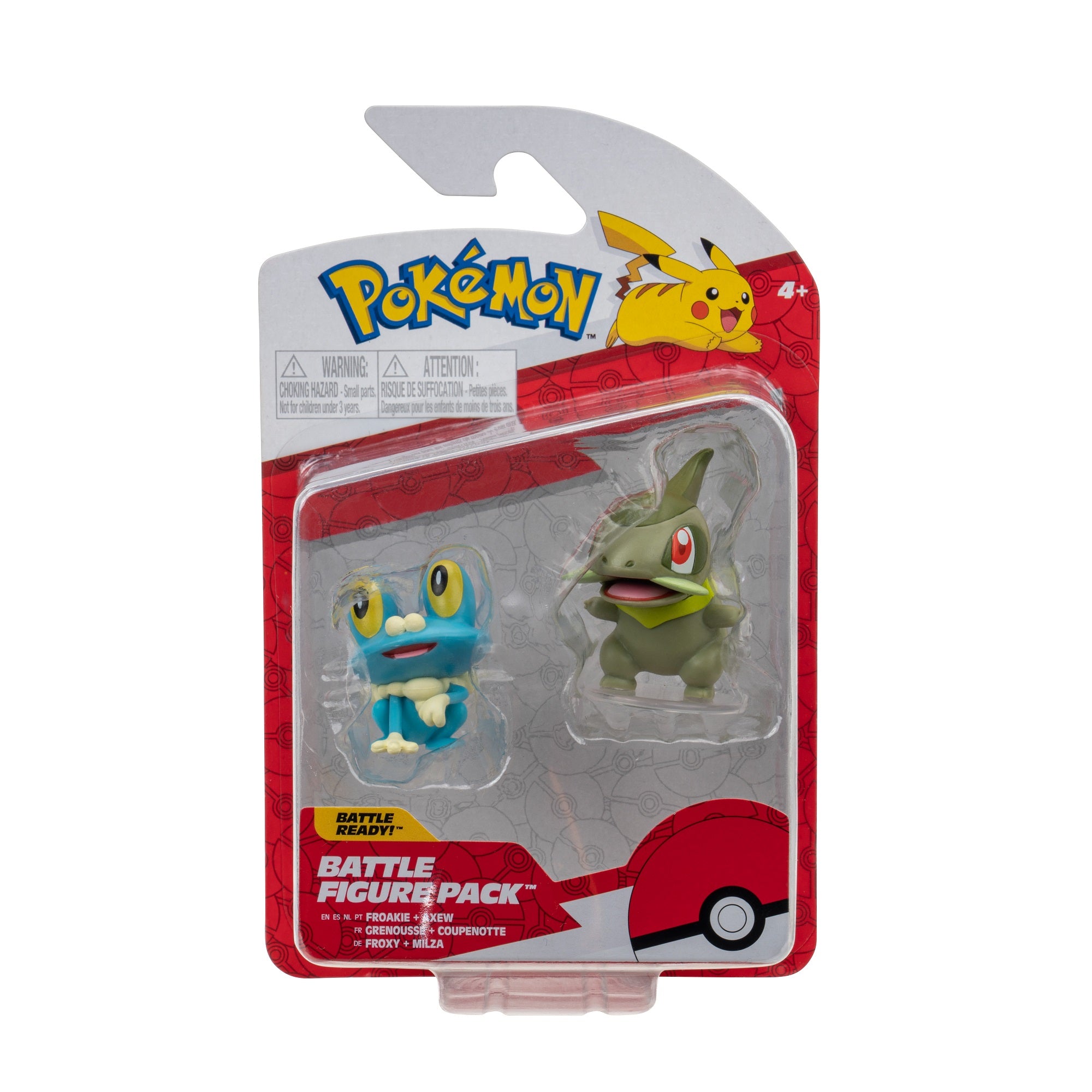 Pack de batalla Pokémon: Froakie y Axew