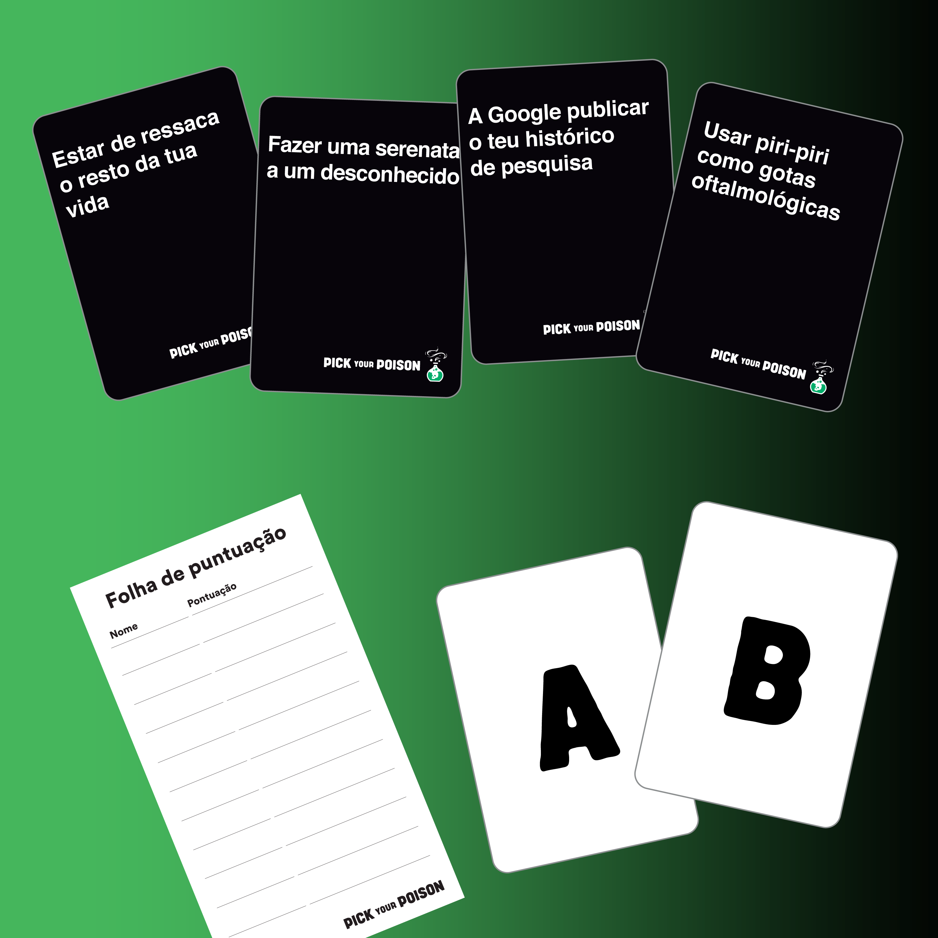 Elige tu veneno – Edición para adultos After Dark (Versión en portugués)