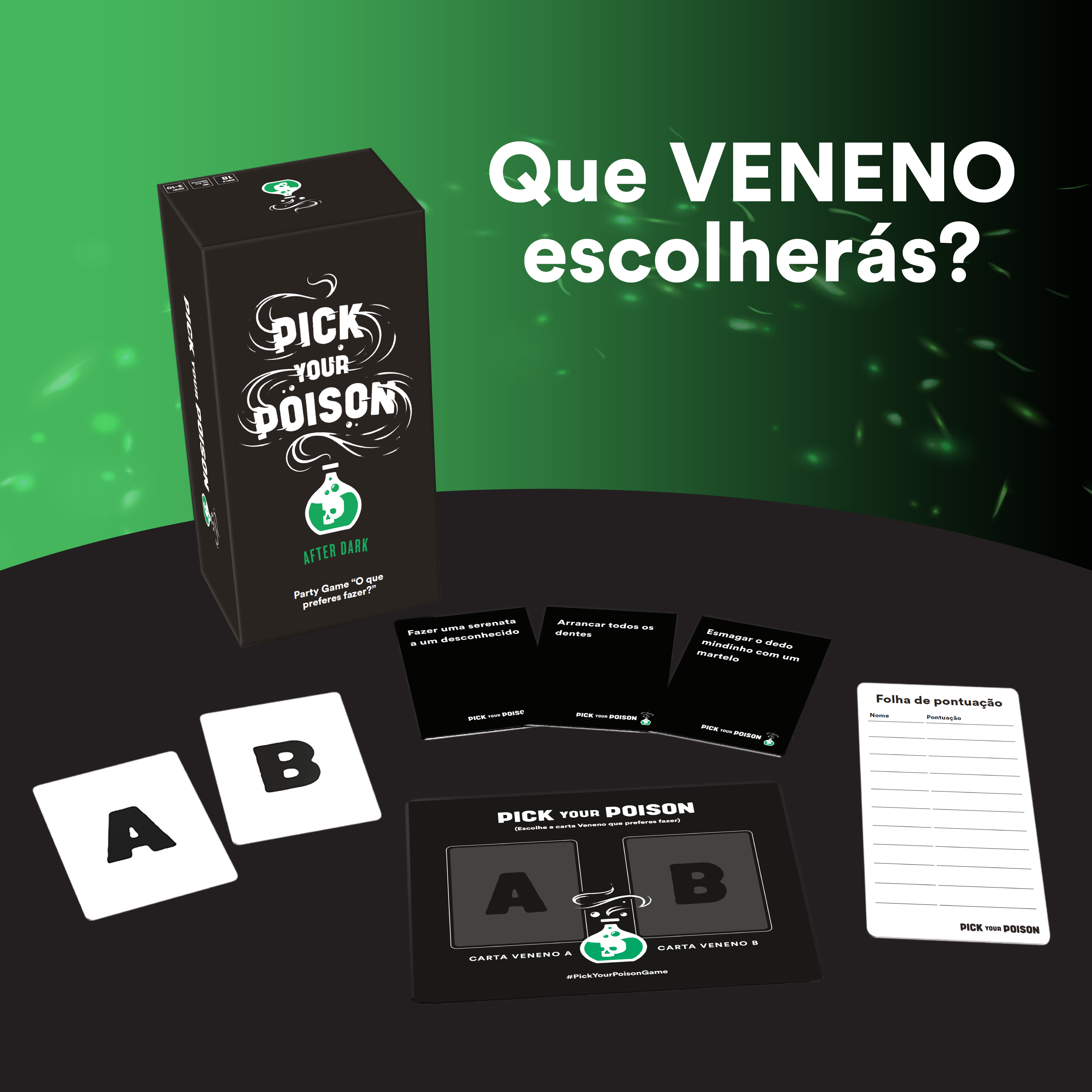 Elige tu veneno – Edición para adultos After Dark (Versión en portugués)