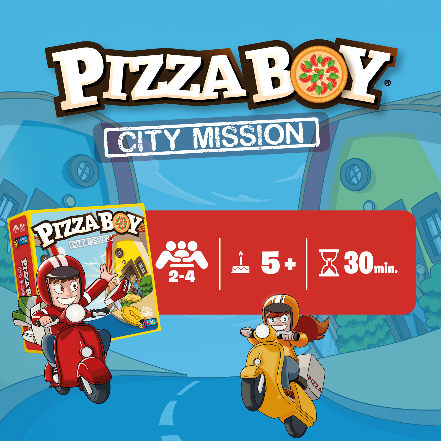Pizza Boy City Mission - Juegos creativos en vivo