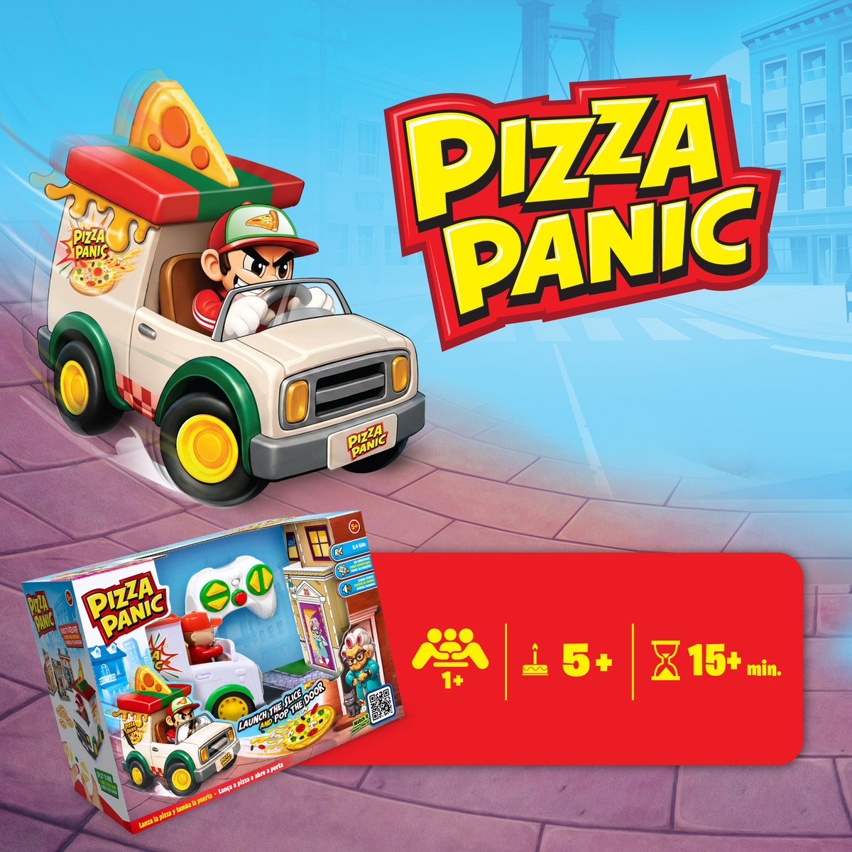 Pánico en la pizza