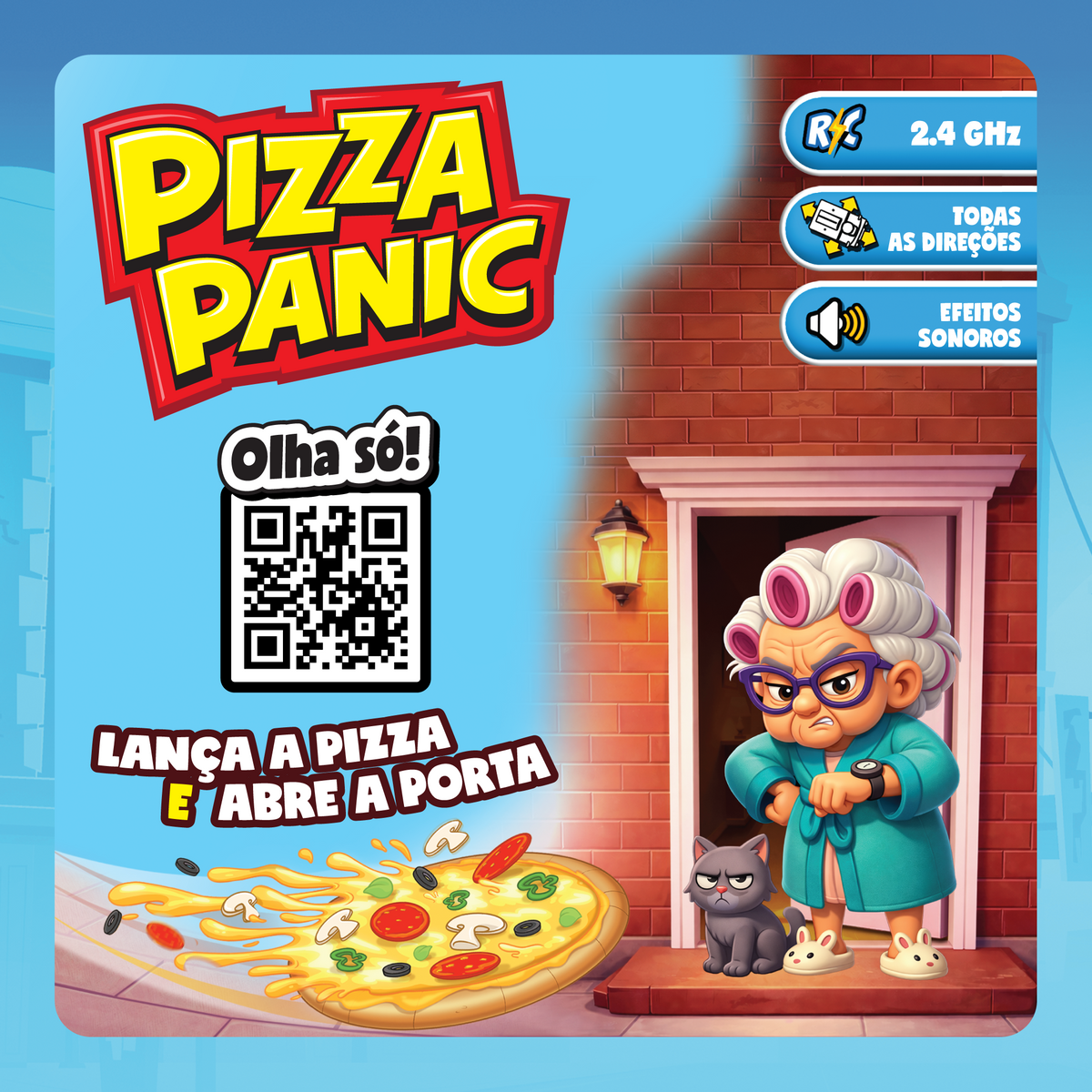 Pánico en la pizza