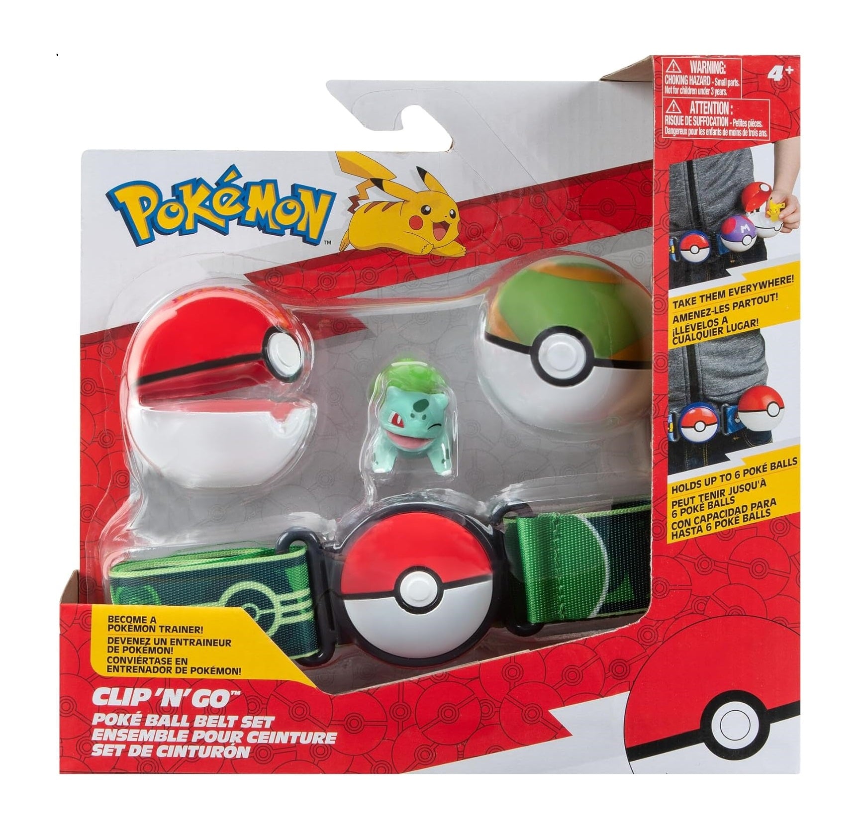 Cinturón de ataque Pokémon - Bulbasaur
