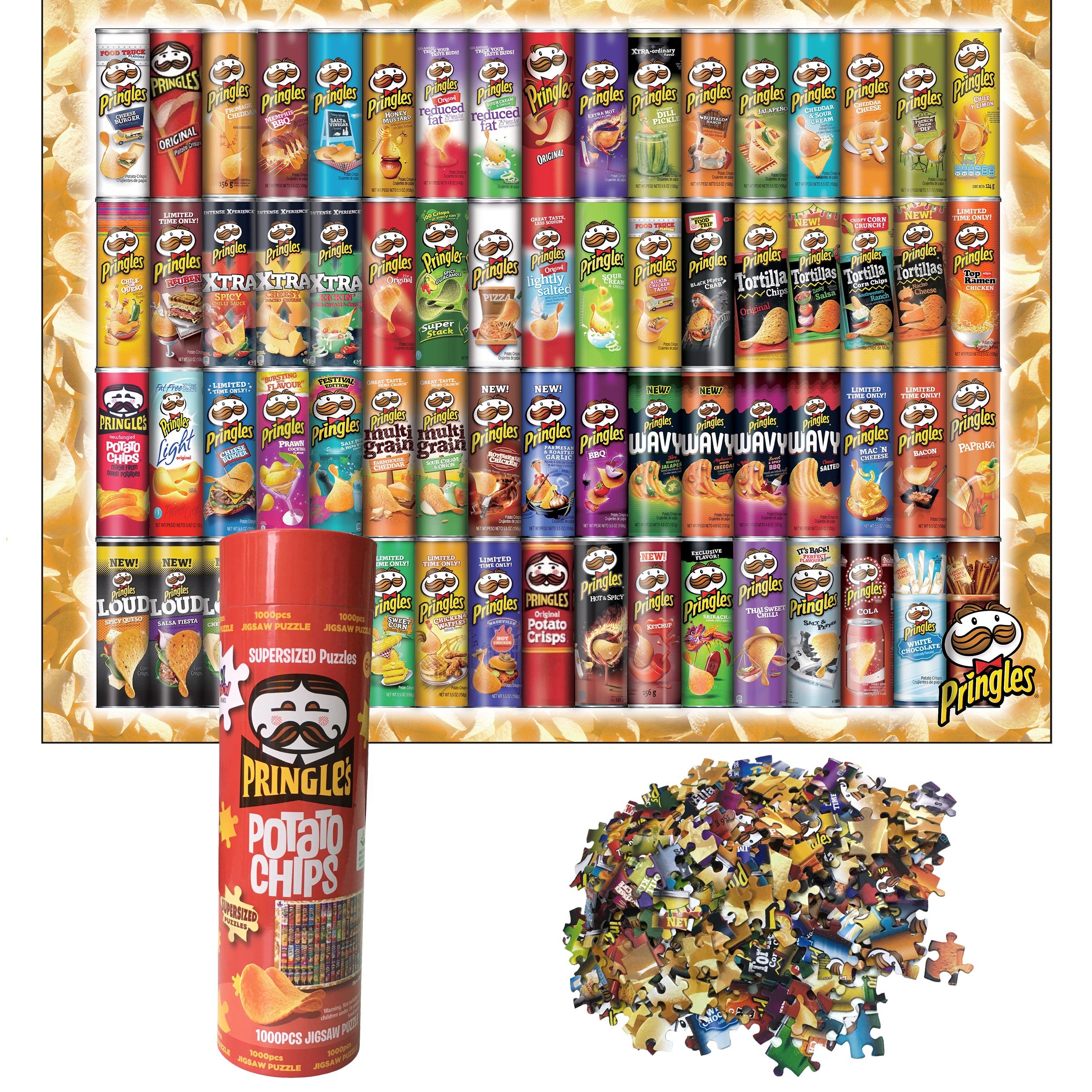 Puzzle XL - Pringles Originales 1000 piezas
