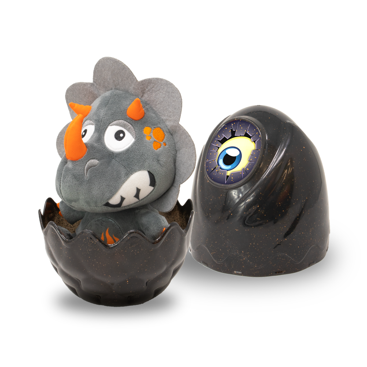 Huevos rompiéndose lava