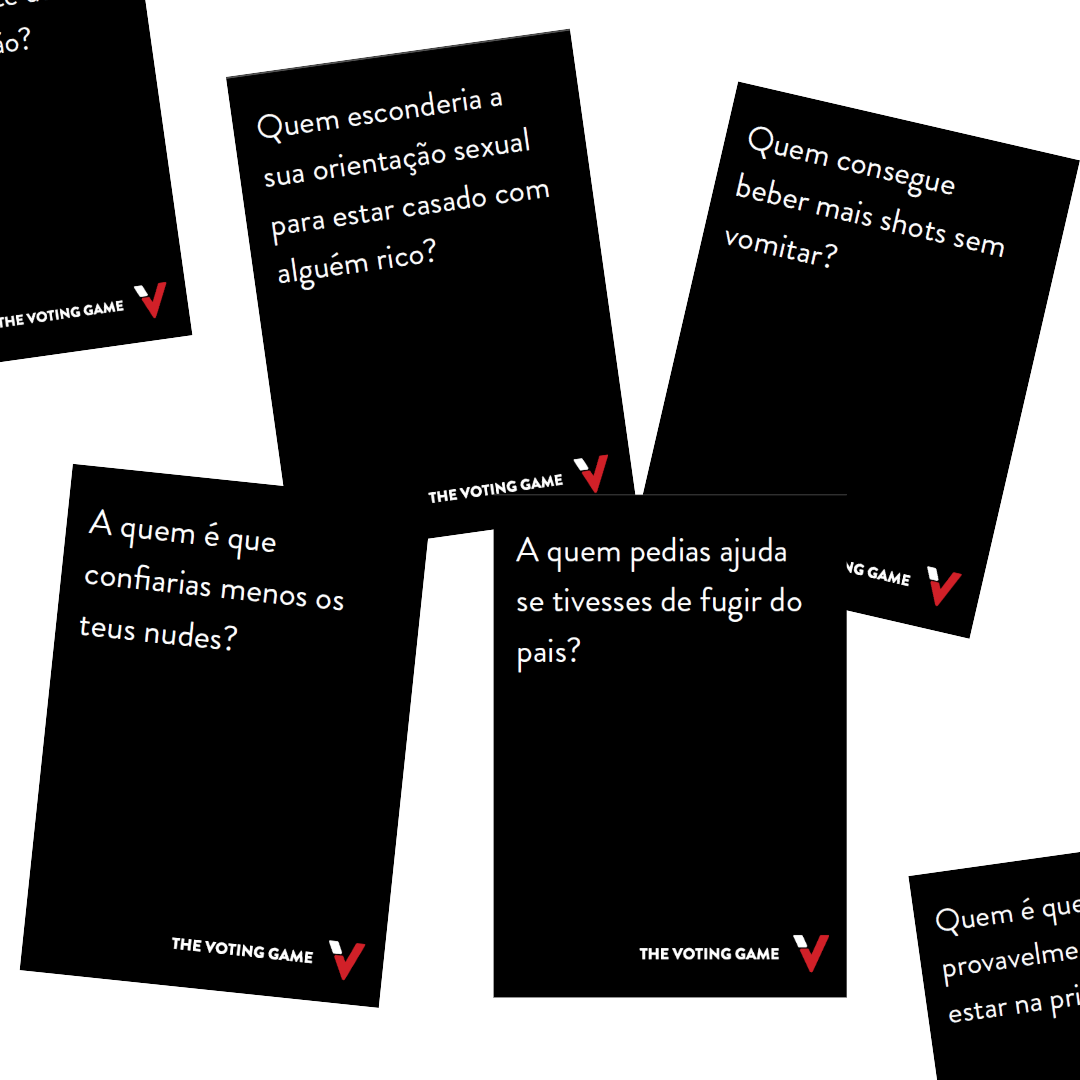 El juego de la votación - Edición para adultos (Versión en portugués)