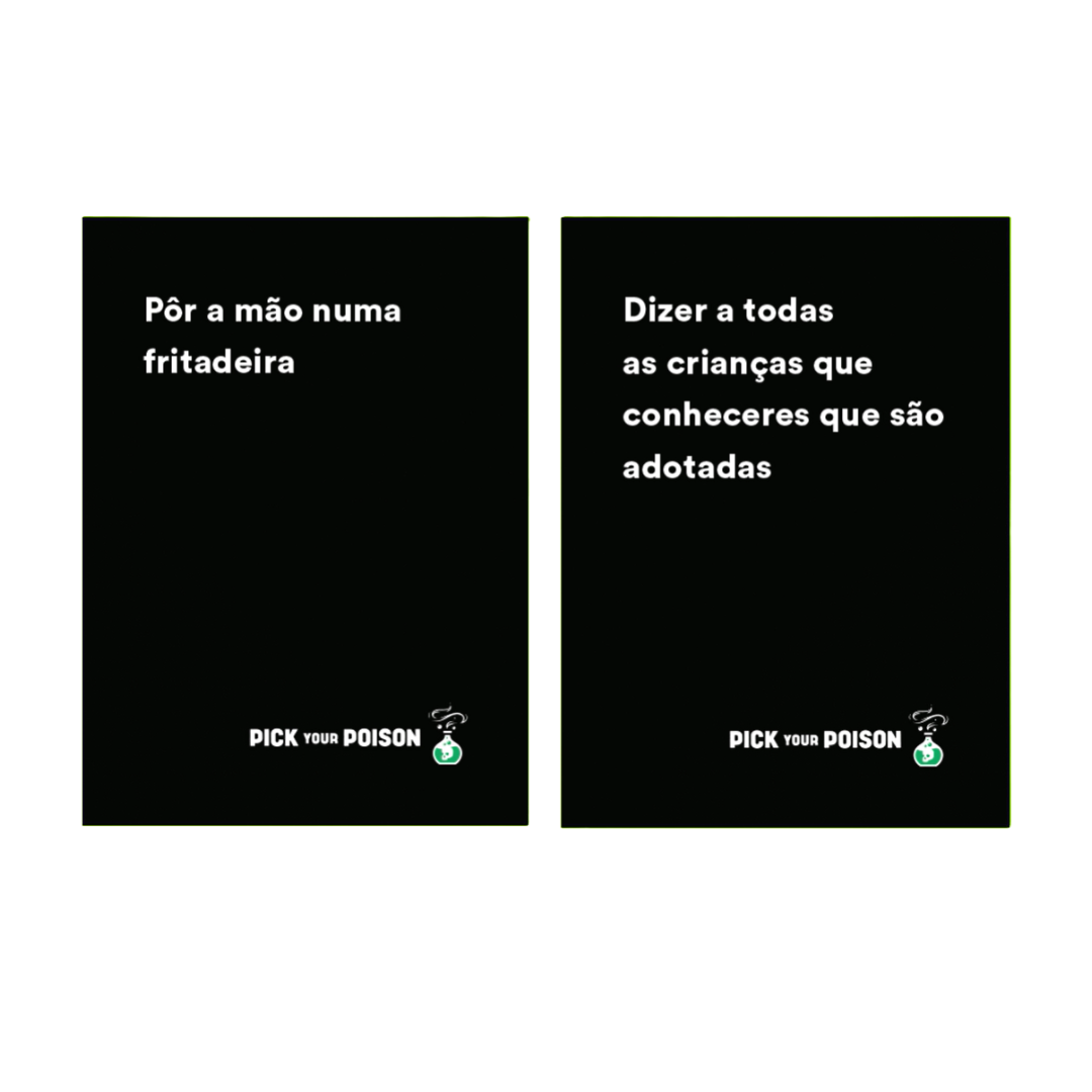 Elige tu veneno – Edición para adultos After Dark (Versión en portugués)