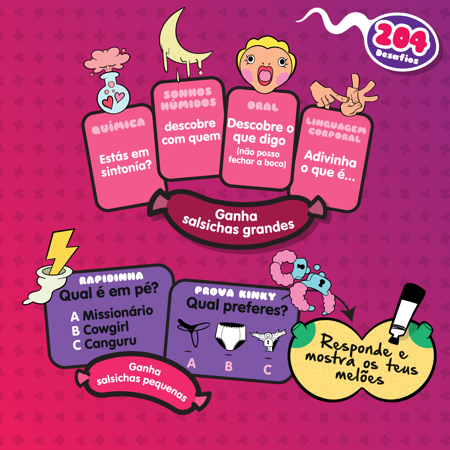 Juego de fiesta sexual - Juegos creativos en vivo