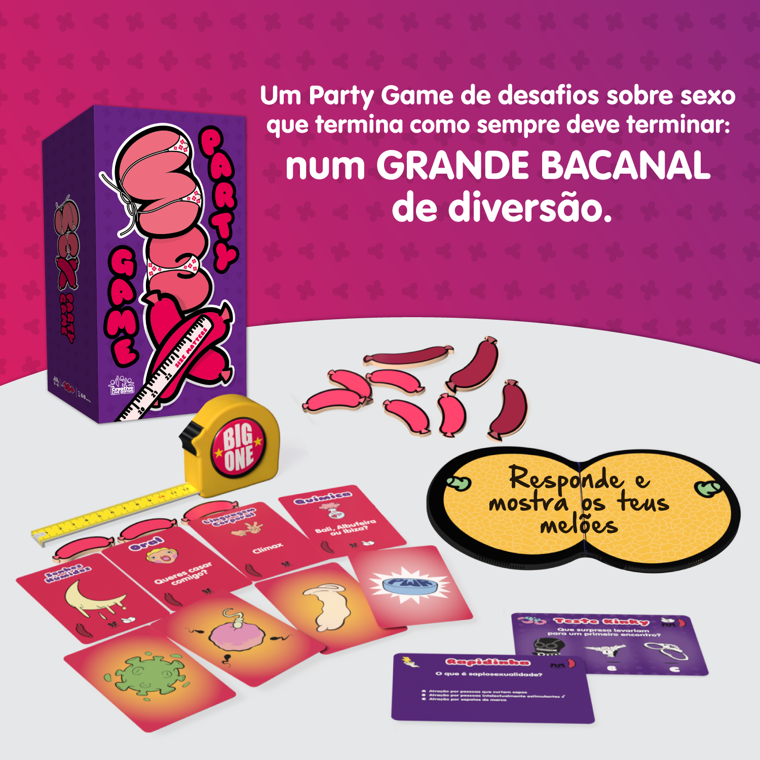 Juego de fiesta sexual - Juegos creativos en vivo