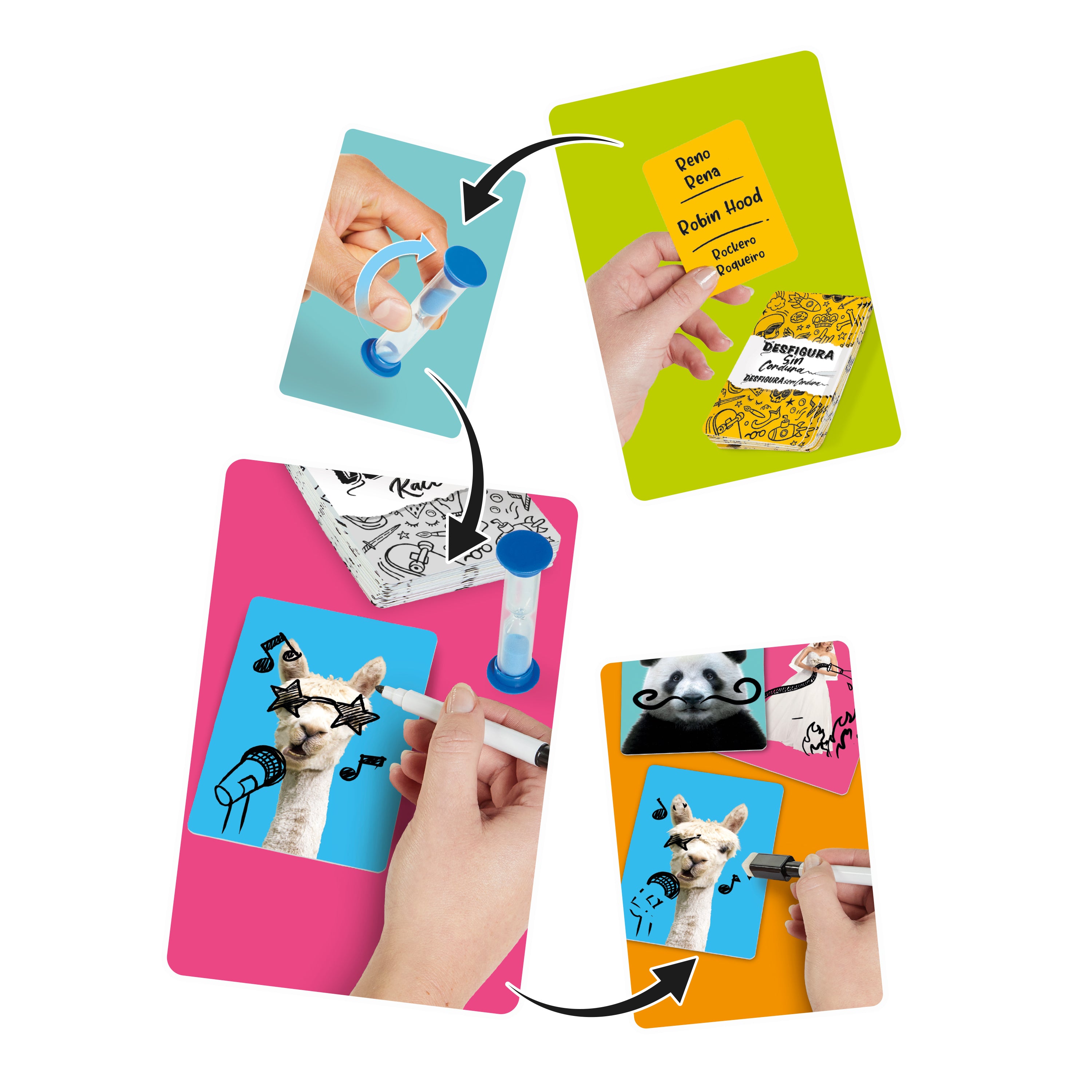 Deface Race - Rasgos locos