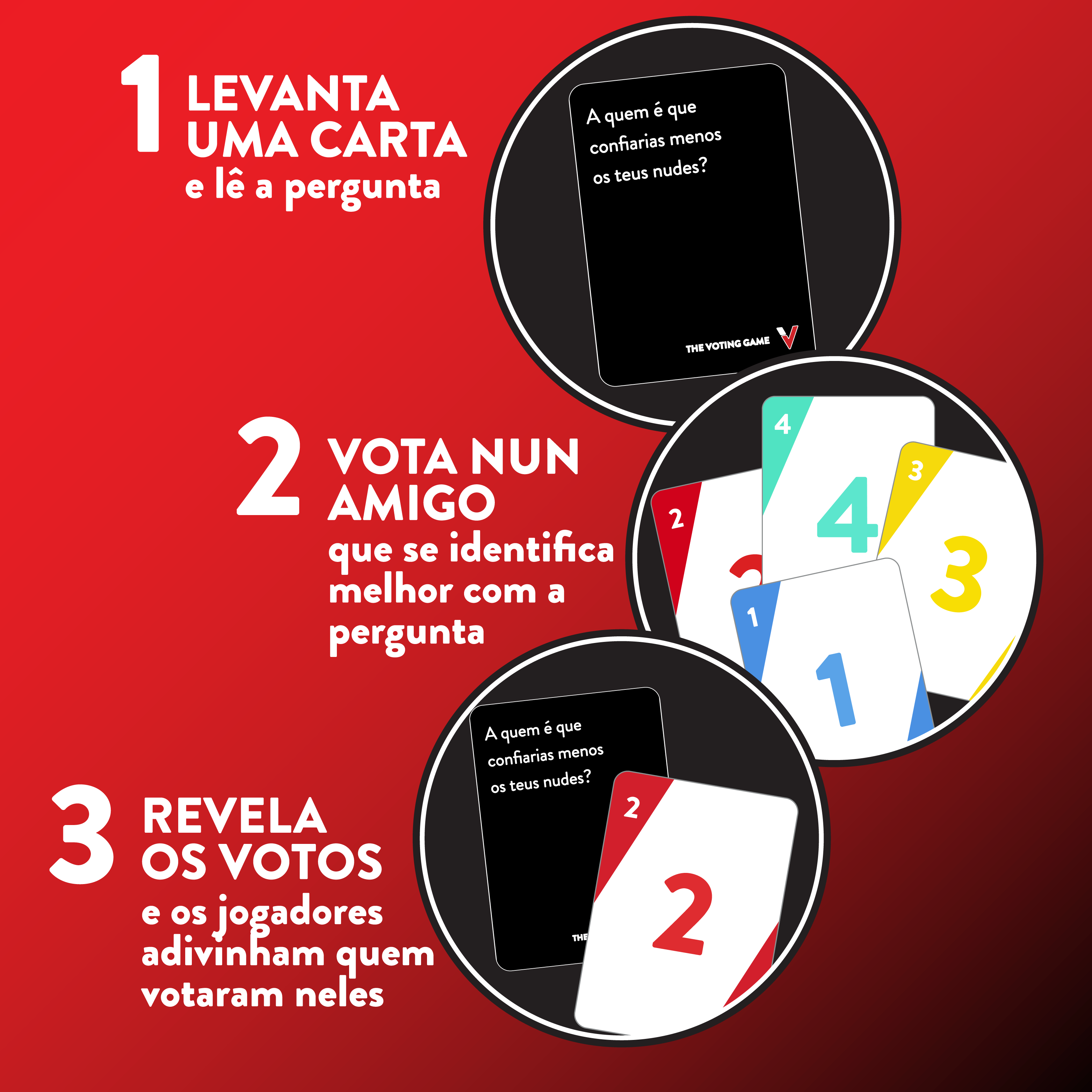 El juego de la votación - Edición para adultos (Versión en portugués)