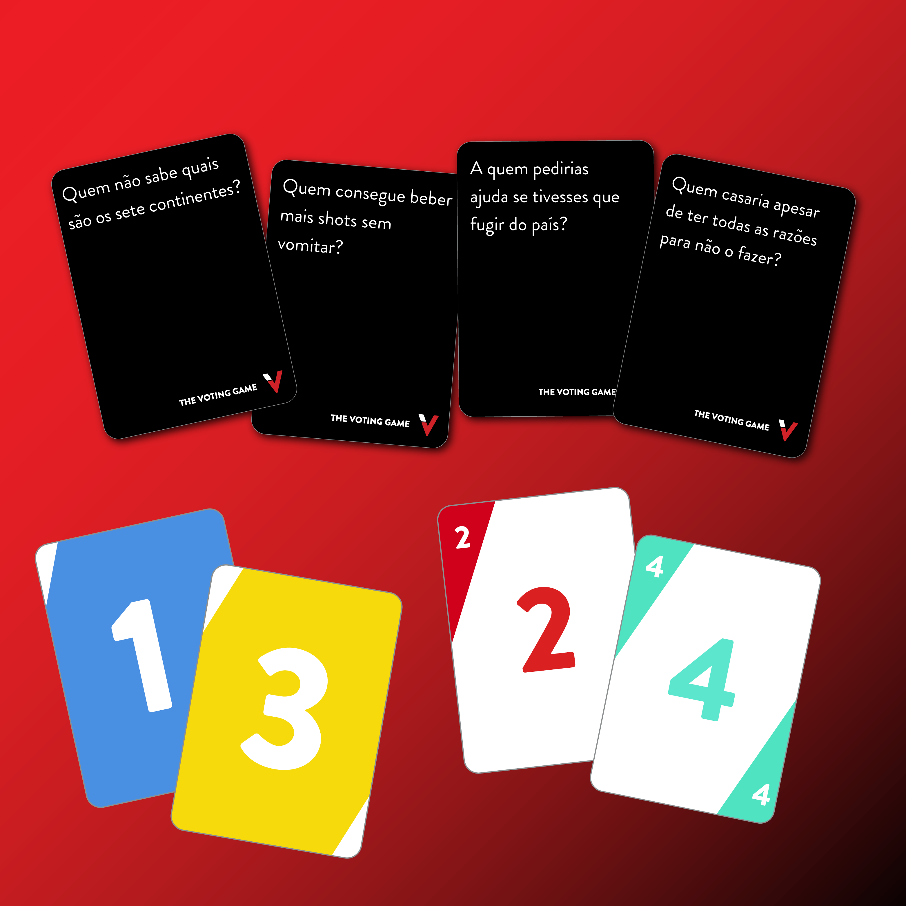 El juego de la votación - Edición para adultos (Versión en portugués)