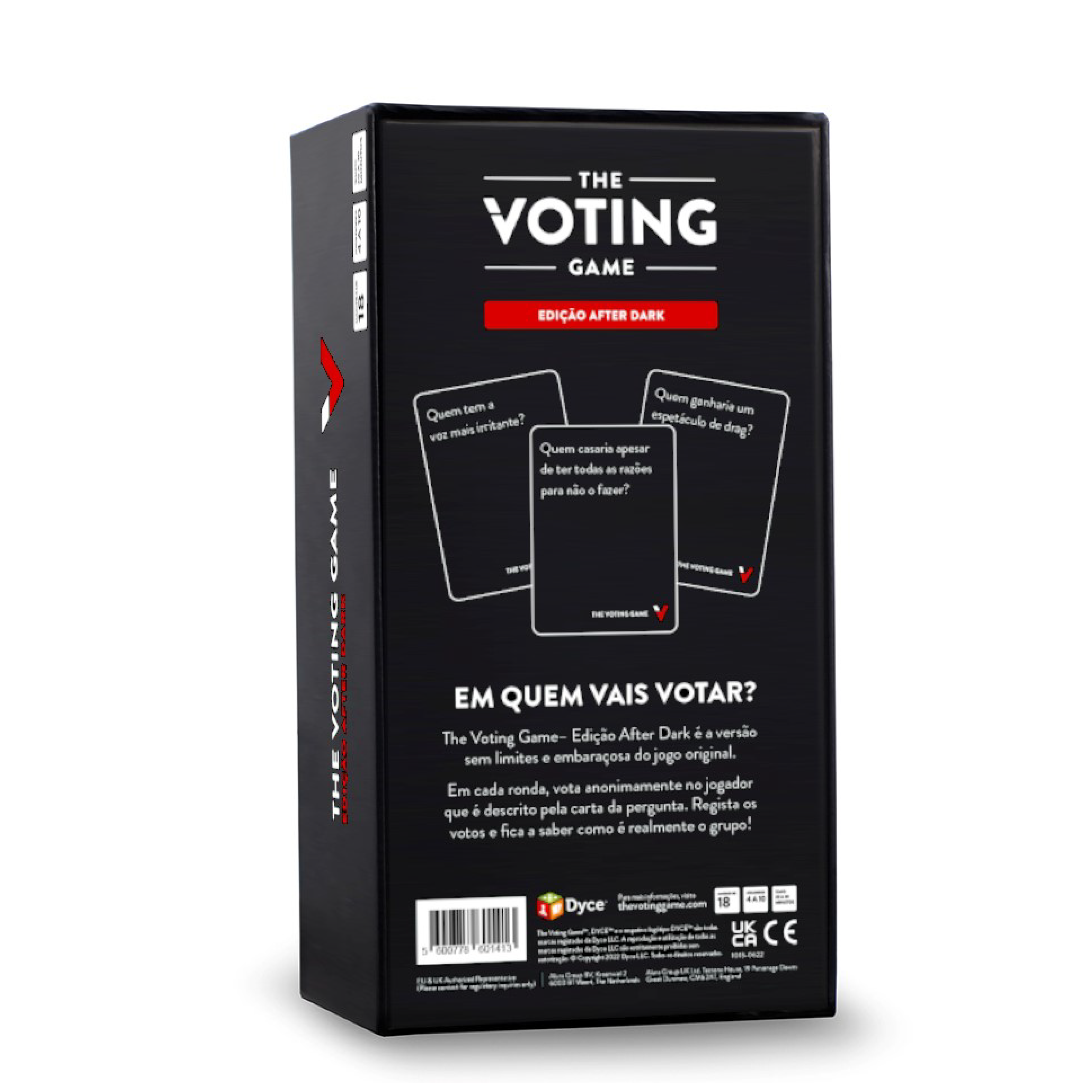 El juego de la votación - Edición para adultos (Versión en portugués)