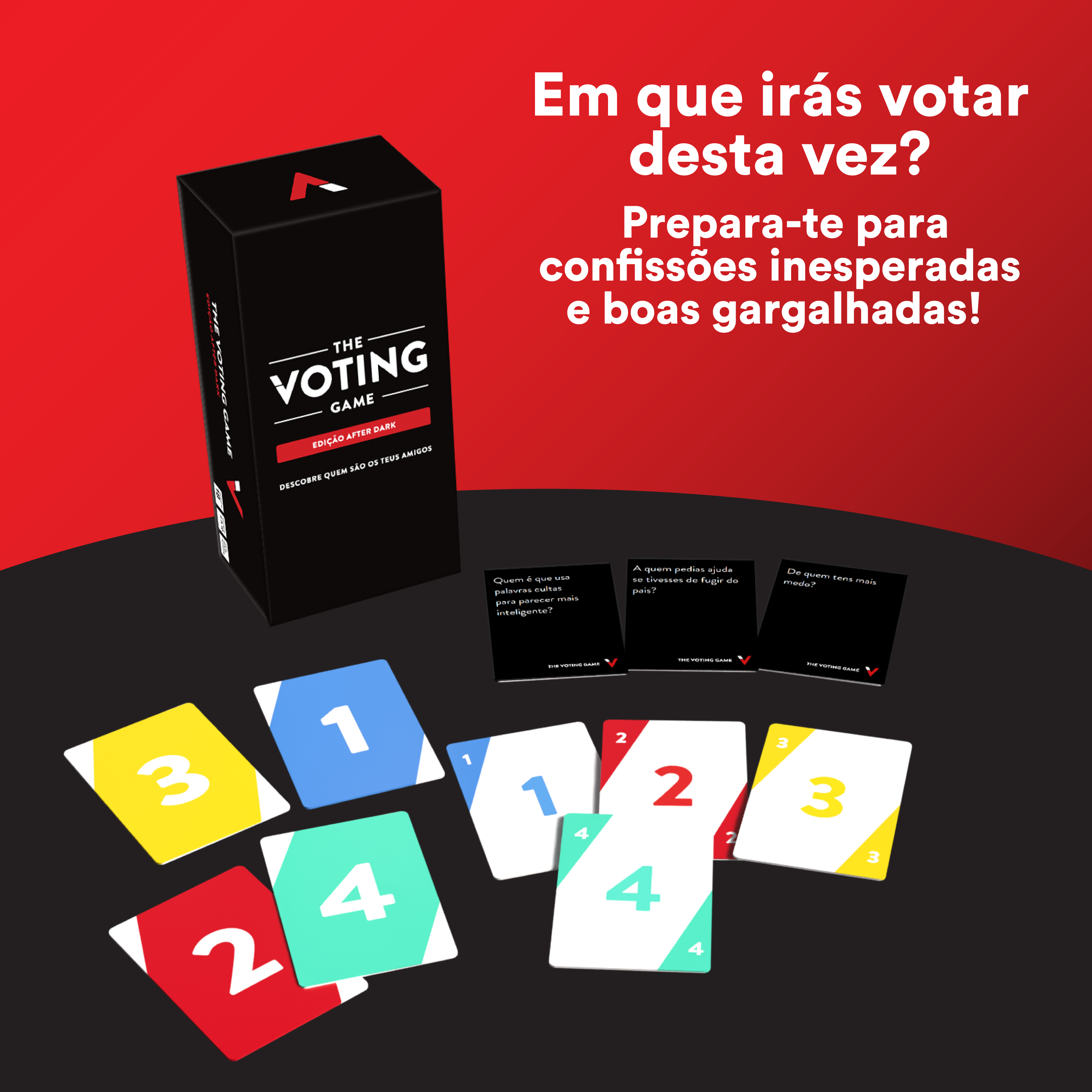 El juego de la votación - Edición para adultos (Versión en portugués)