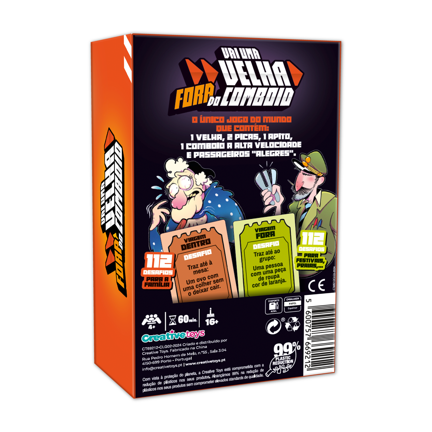 Una anciana se baja del tren - Creative Live Games