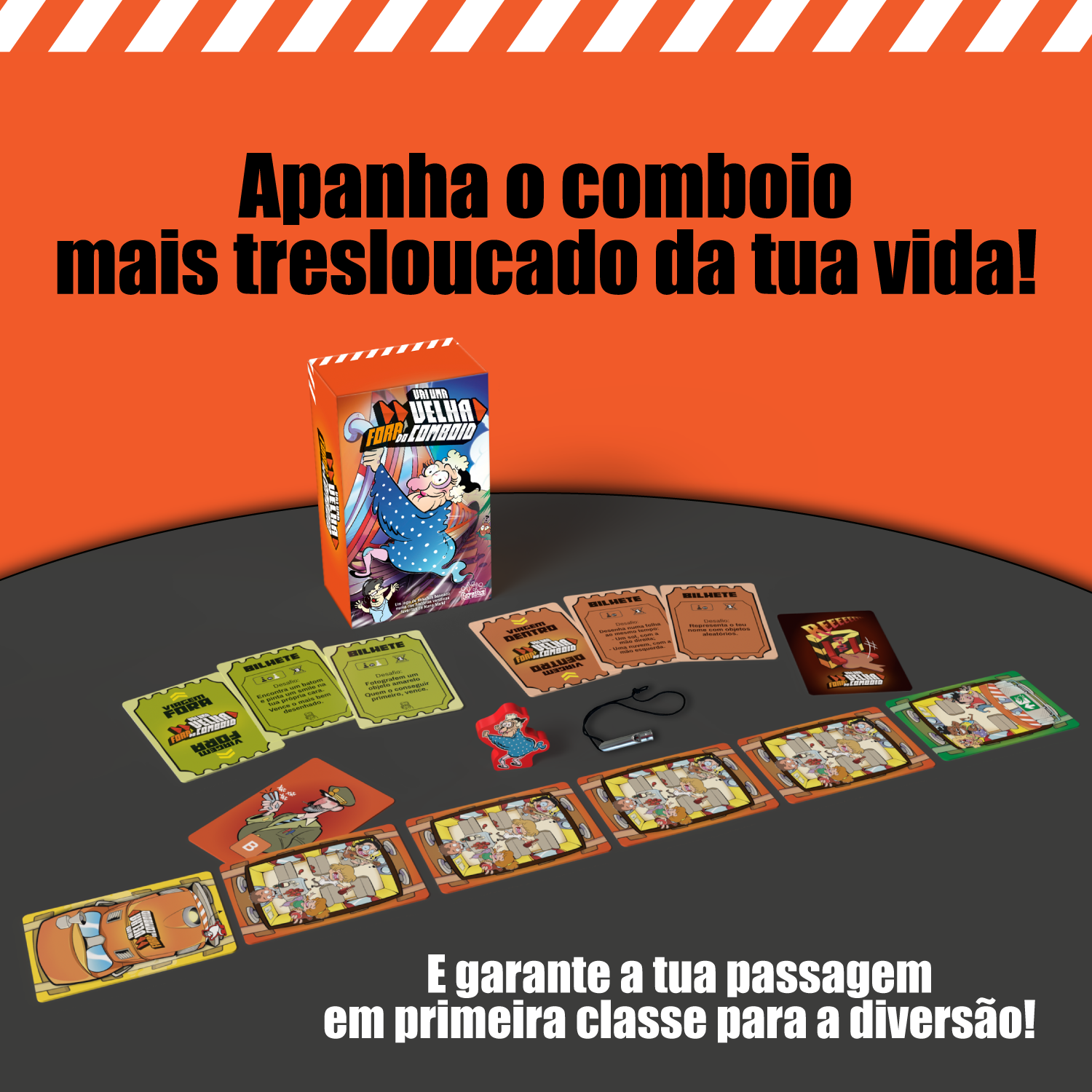 Una anciana se baja del tren - Creative Live Games